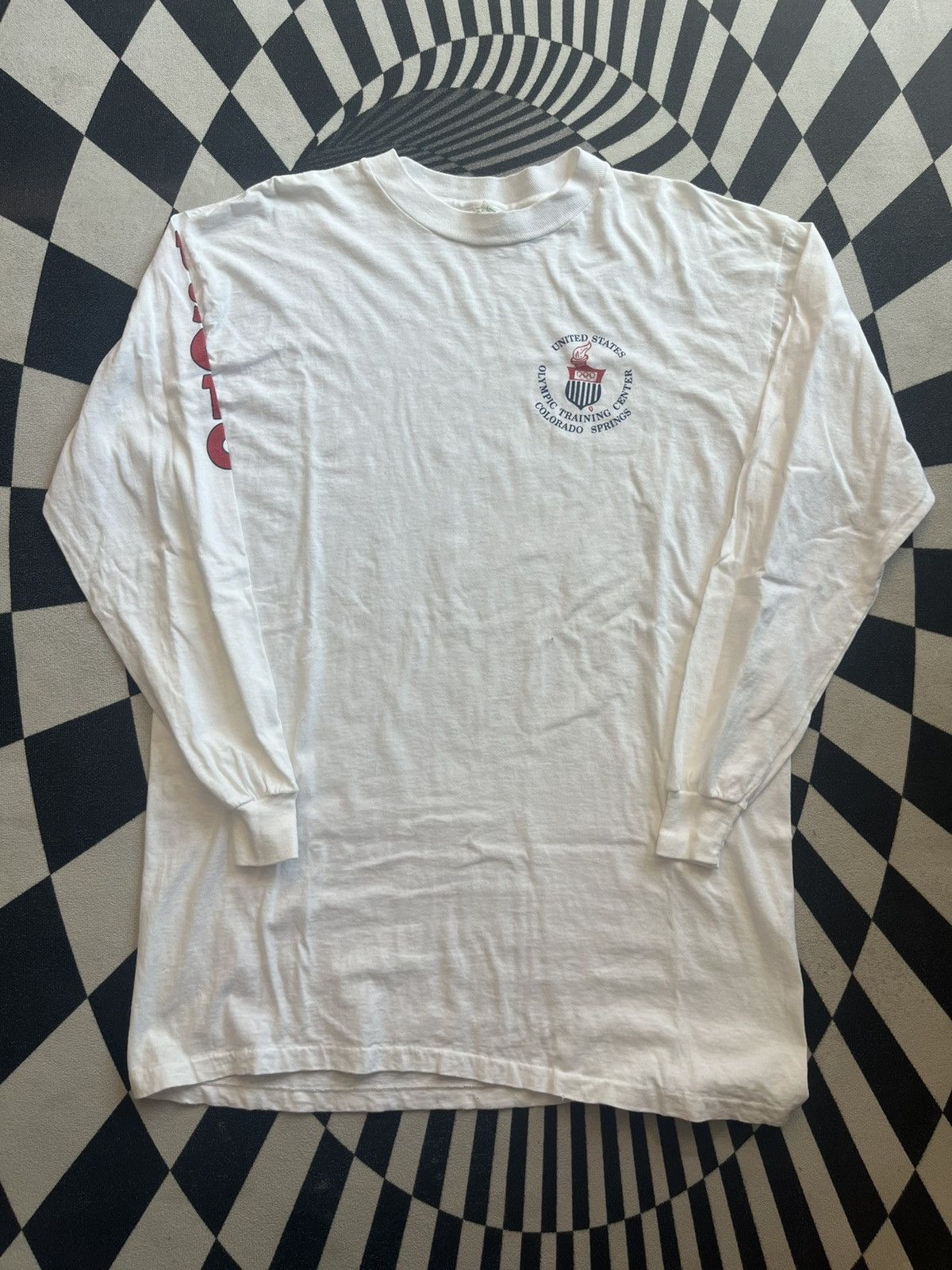 USA Olympics Vintage USA Olympic Training Center 80’s tshirt Size US XL / EU 56 / 4 - 3 Thumbnail