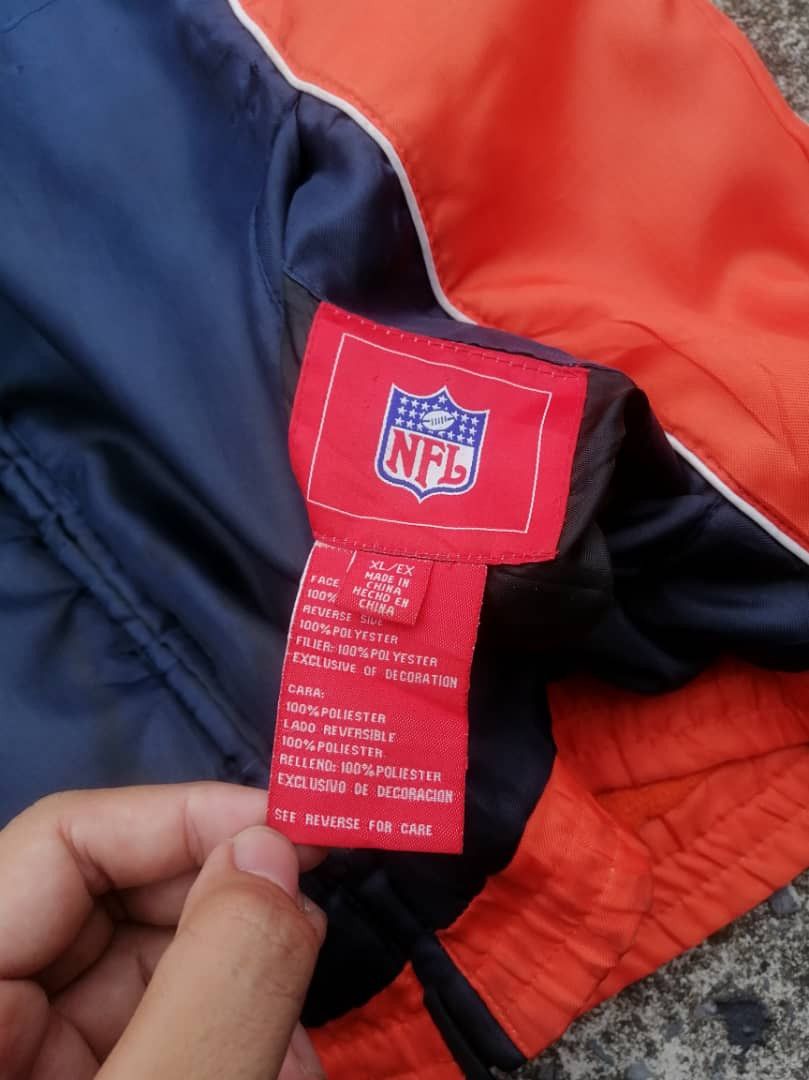 NFL NFL Chicago Bears Reversible Heavy Jacket Size US XL / EU 56 / 4 - 15 Thumbnail