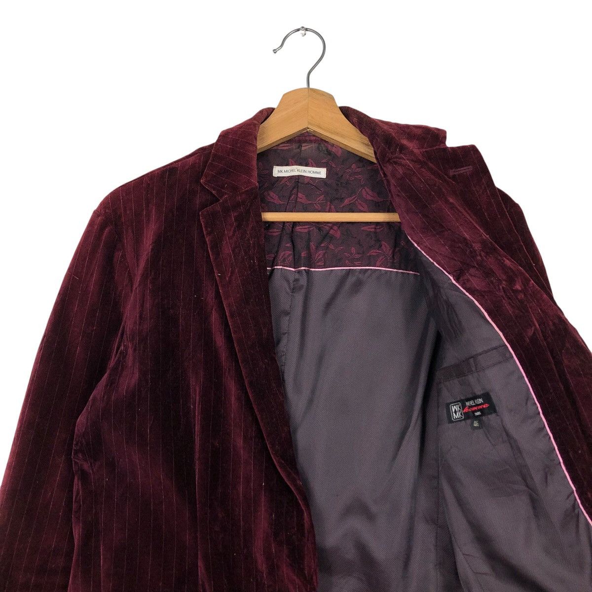 Japanese Brand 📌Vintage Chore Velvet Jacket Striped Michel Klein Homme Size US S / EU 44-46 / 1 - 13 Thumbnail