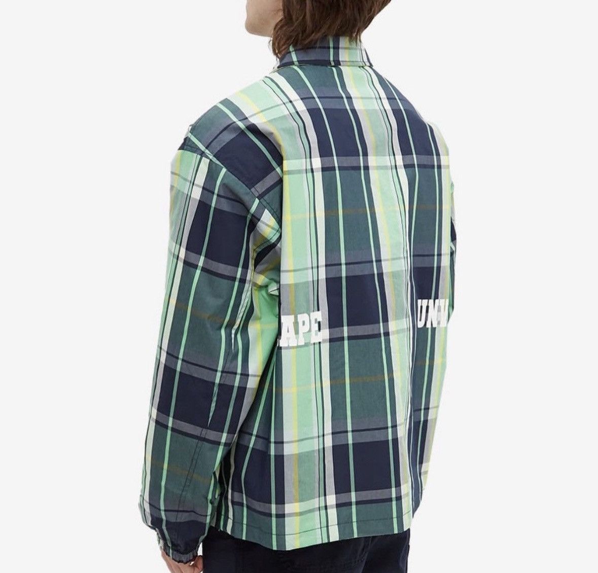 Aape Aape Plaid Reversible Coach Jacket Size US S / EU 44-46 / 1 - 14 Thumbnail