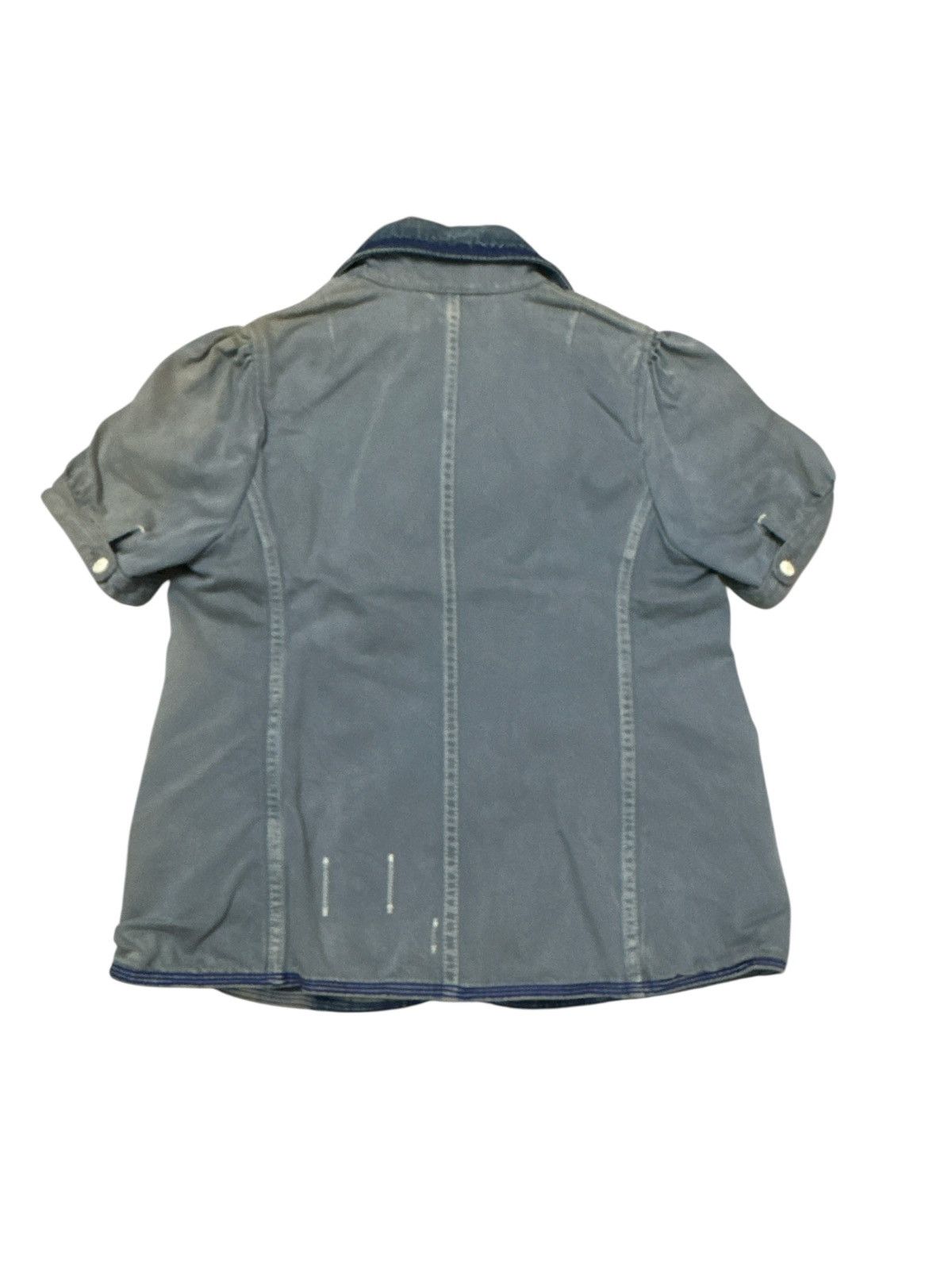 Kapital KAPITAL KIRO HIRATA DENIM DISTRESSED LOOK JACKET Size S / US 4 / IT 40 - 3 Thumbnail