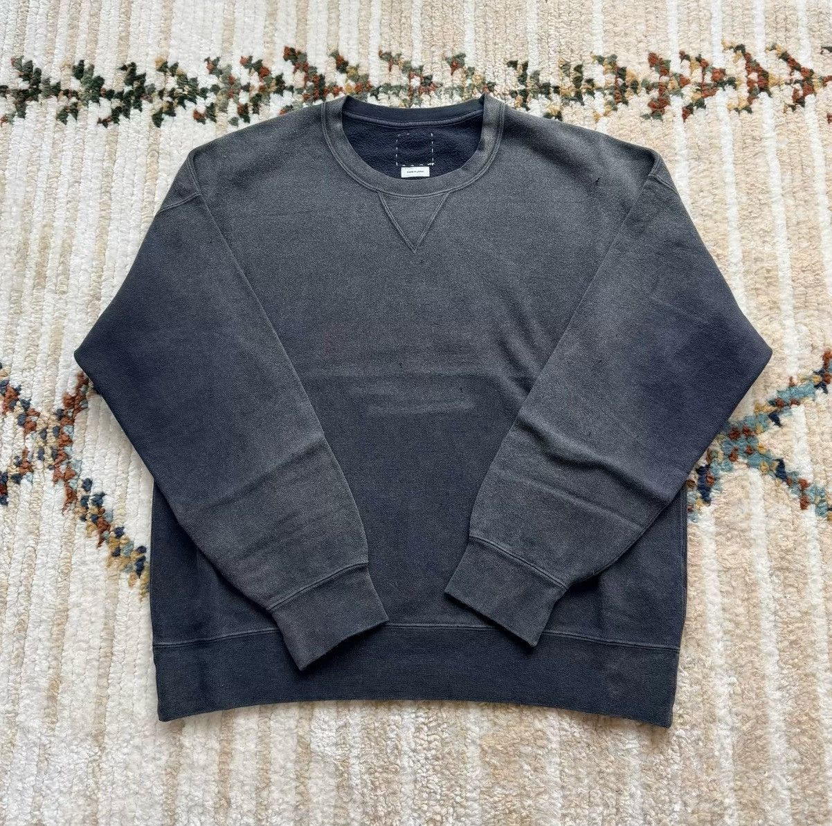 Visvim Visvim 24aw Jumbo Sb Hoodie F.Z. Crash，size4 | Grailed