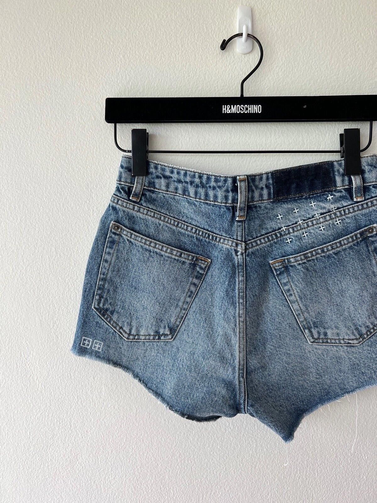 Ksubi new Ksubi denim short jean 26 small 8 mini blue shorts Size 26" / US 2 / IT 38 - 4 Thumbnail