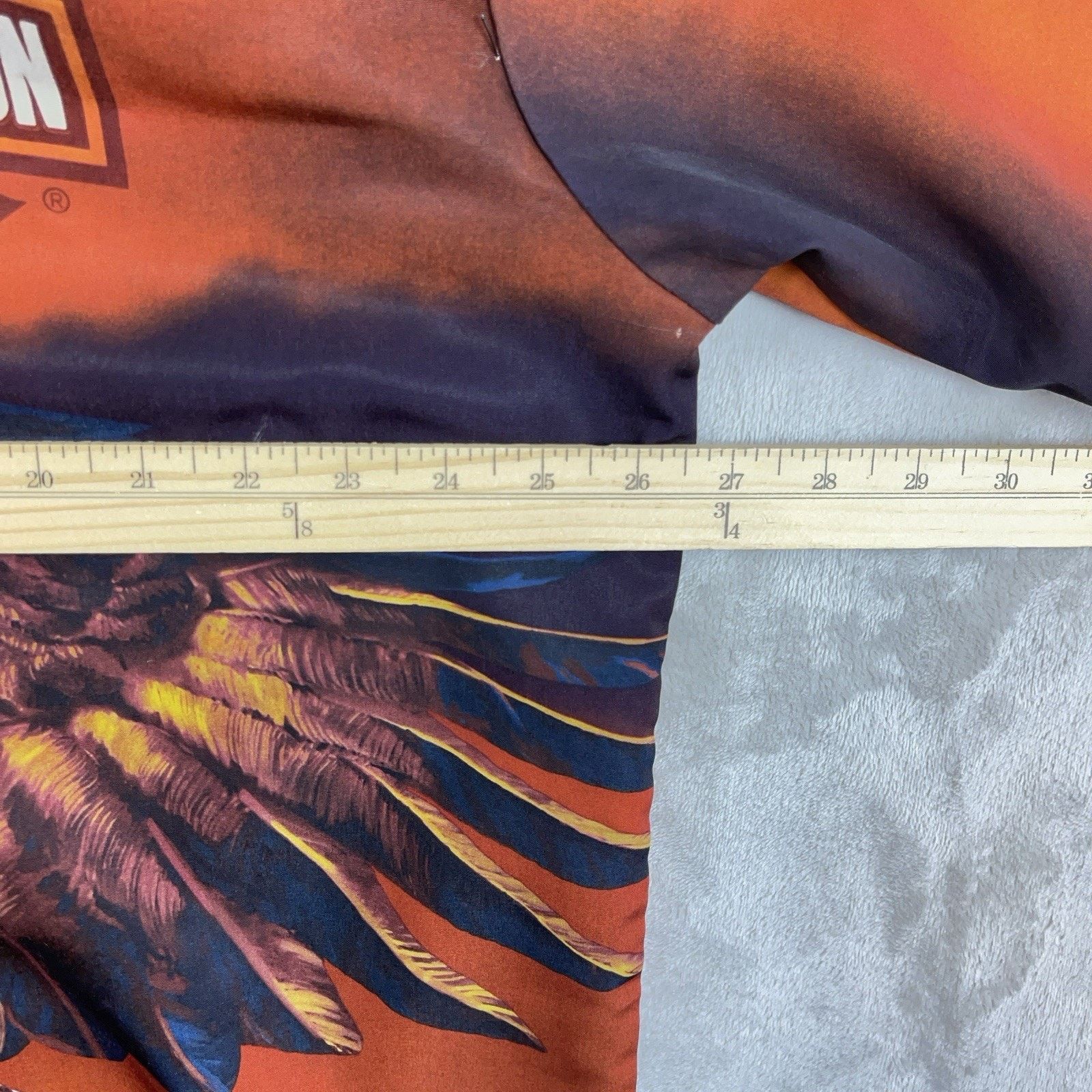 Harley Davidson Vtg Harley Davidson Sunset Eagle Motorcycle AOP Shirt XL Size US XL / EU 56 / 4 - 8 Thumbnail