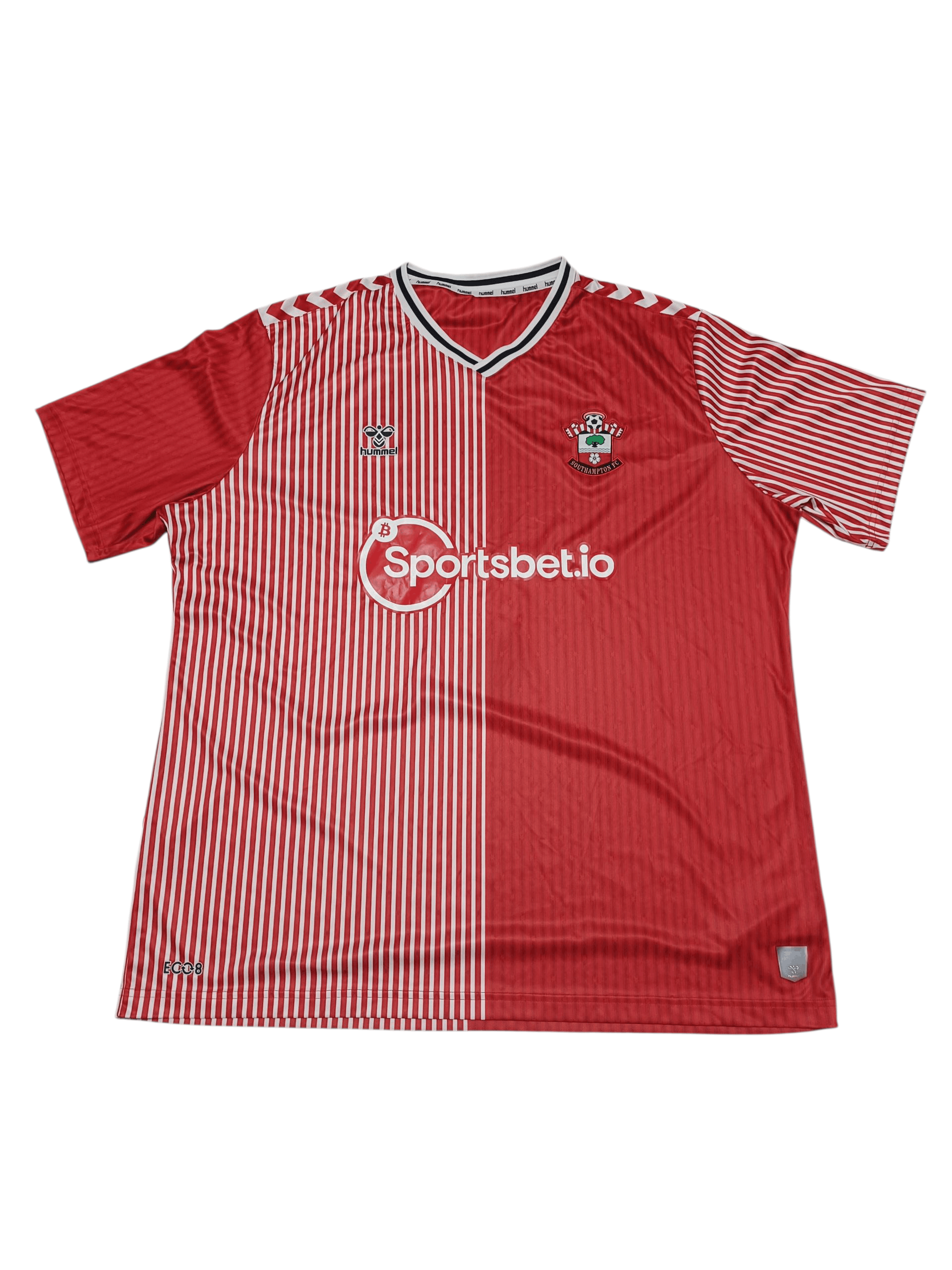 Hummel 4XL SOUTHAMPTON 2023/2024 HUMMEL VINTAGE FIRE SOCCER JERSEY Size US XXL / EU 58 / 5 - 1 Thumbnail