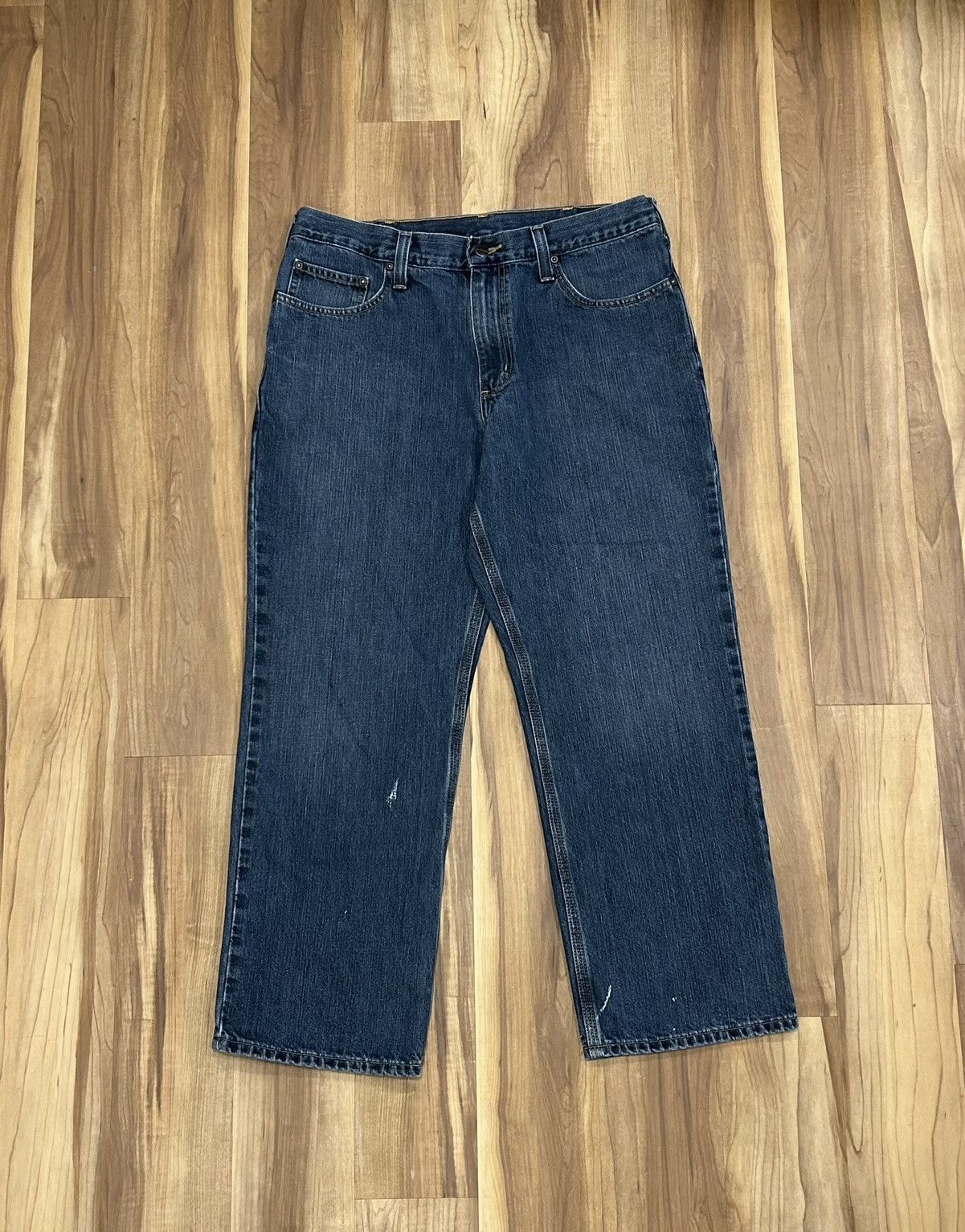 Carhartt Carhartt Blue Jeans Size US 35 - 3 Thumbnail