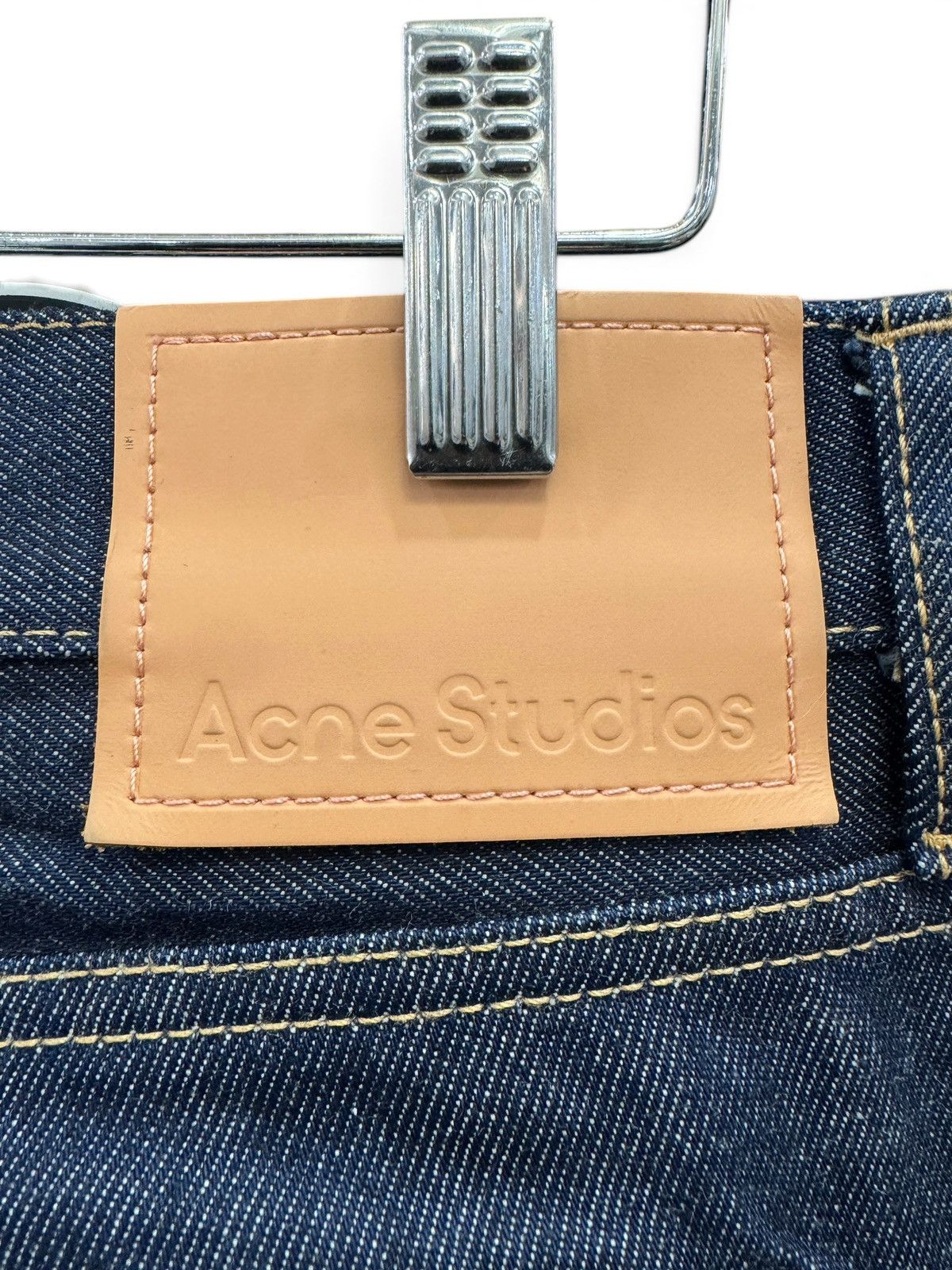 Acne Studios Acne Studios Blue Denim Wide Legged Jeans Size US 36 / EU 52 - 4 Thumbnail