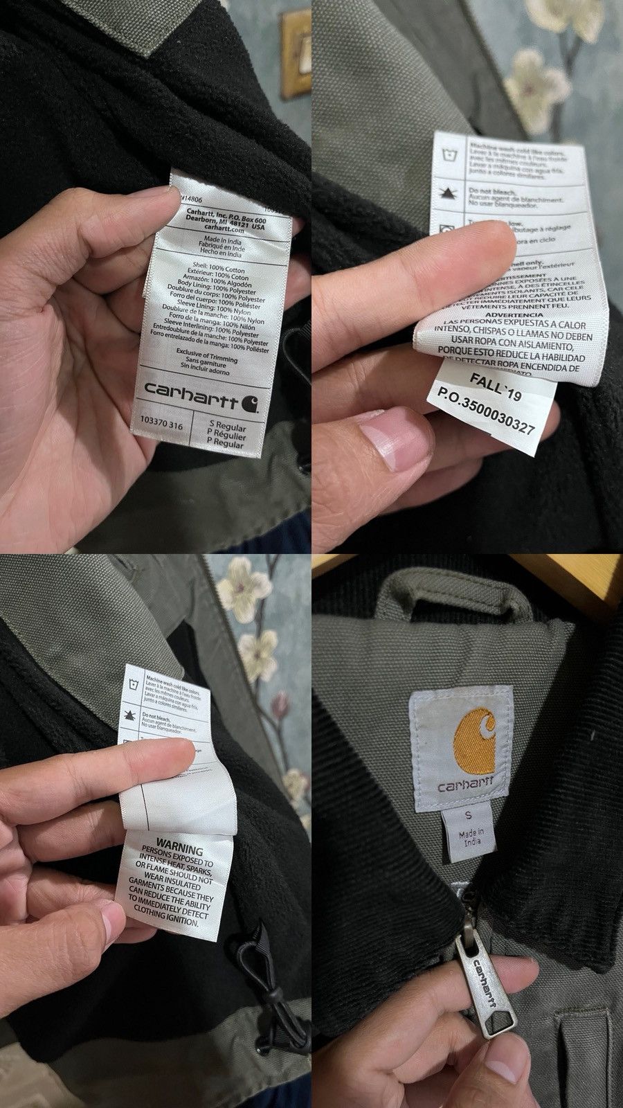 Carhartt Work Jacket Carhartt Full Swing Armstrong Size US L / EU 52-54 / 3 - 4 Thumbnail