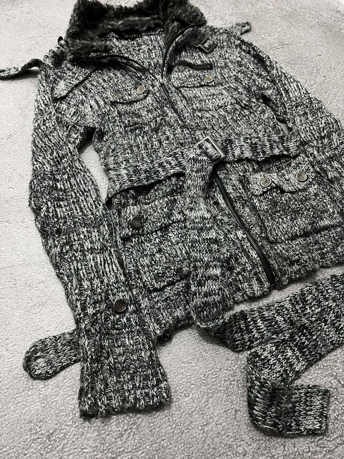 Spinash Rare Spinash Fur Knitwear Size US M / EU 48-50 / 2 - 2 Thumbnail