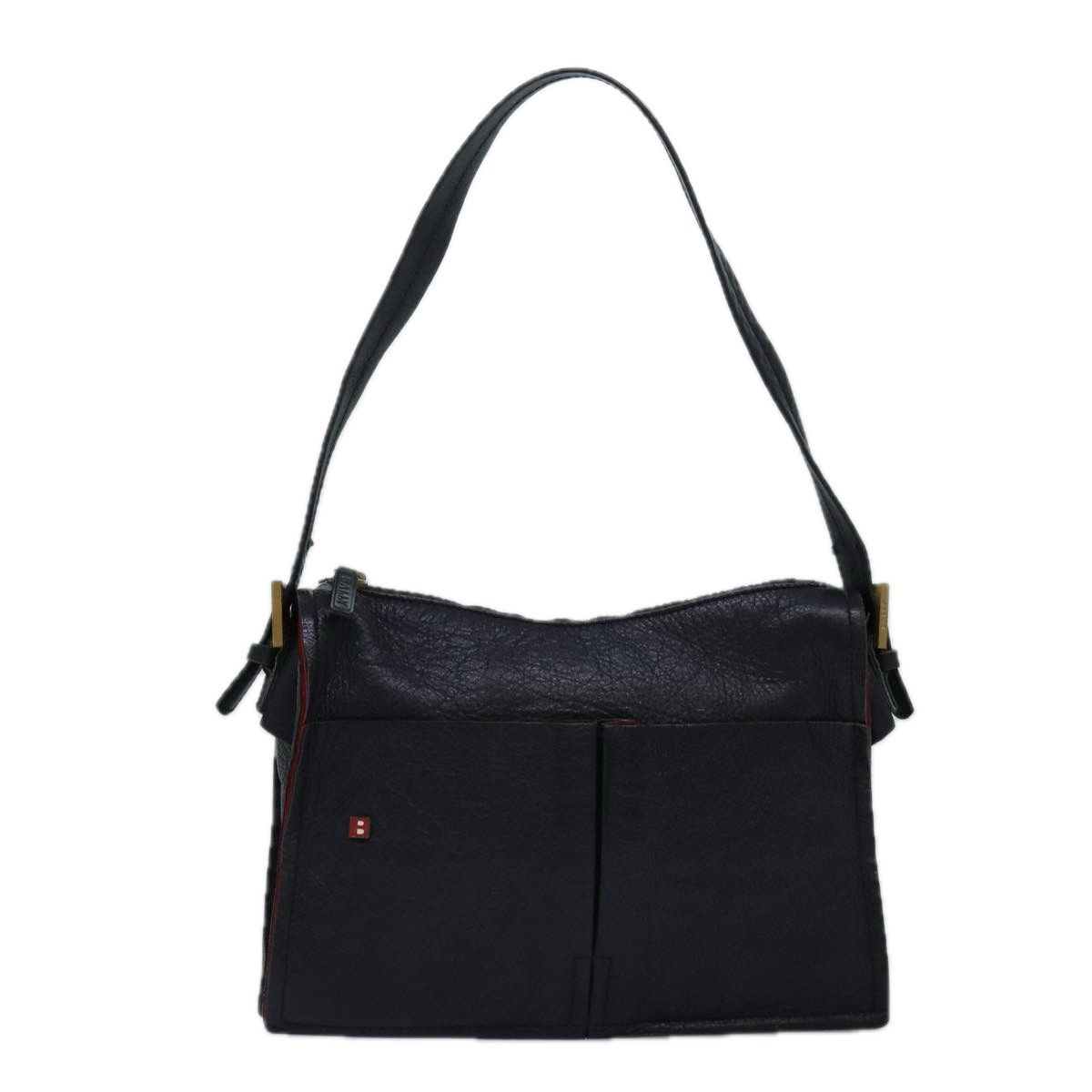 Bally Black Leather Shoulder Bag (Pre-Owned) Size ONE SIZE - 1 Thumbnail