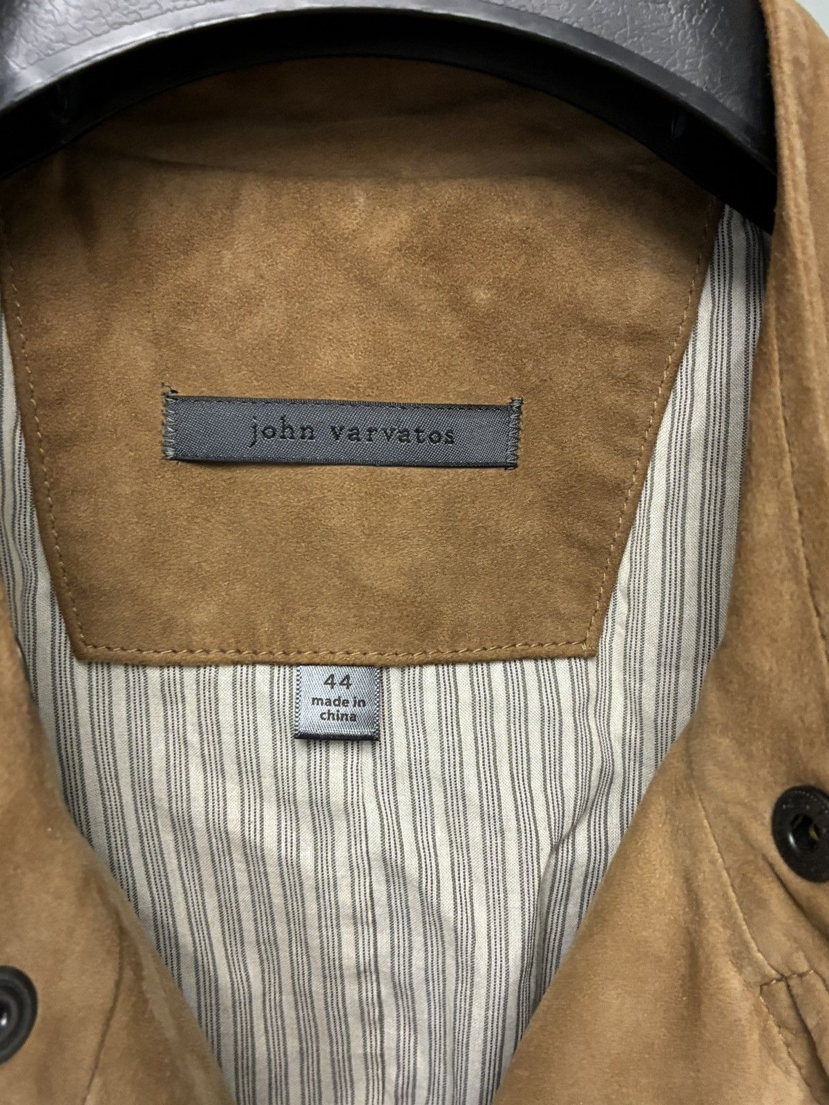 John Varvatos Suede Asymmetric Moto Jacket EU 44 USA 34 Size US S / EU 44-46 / 1 - 7 Thumbnail