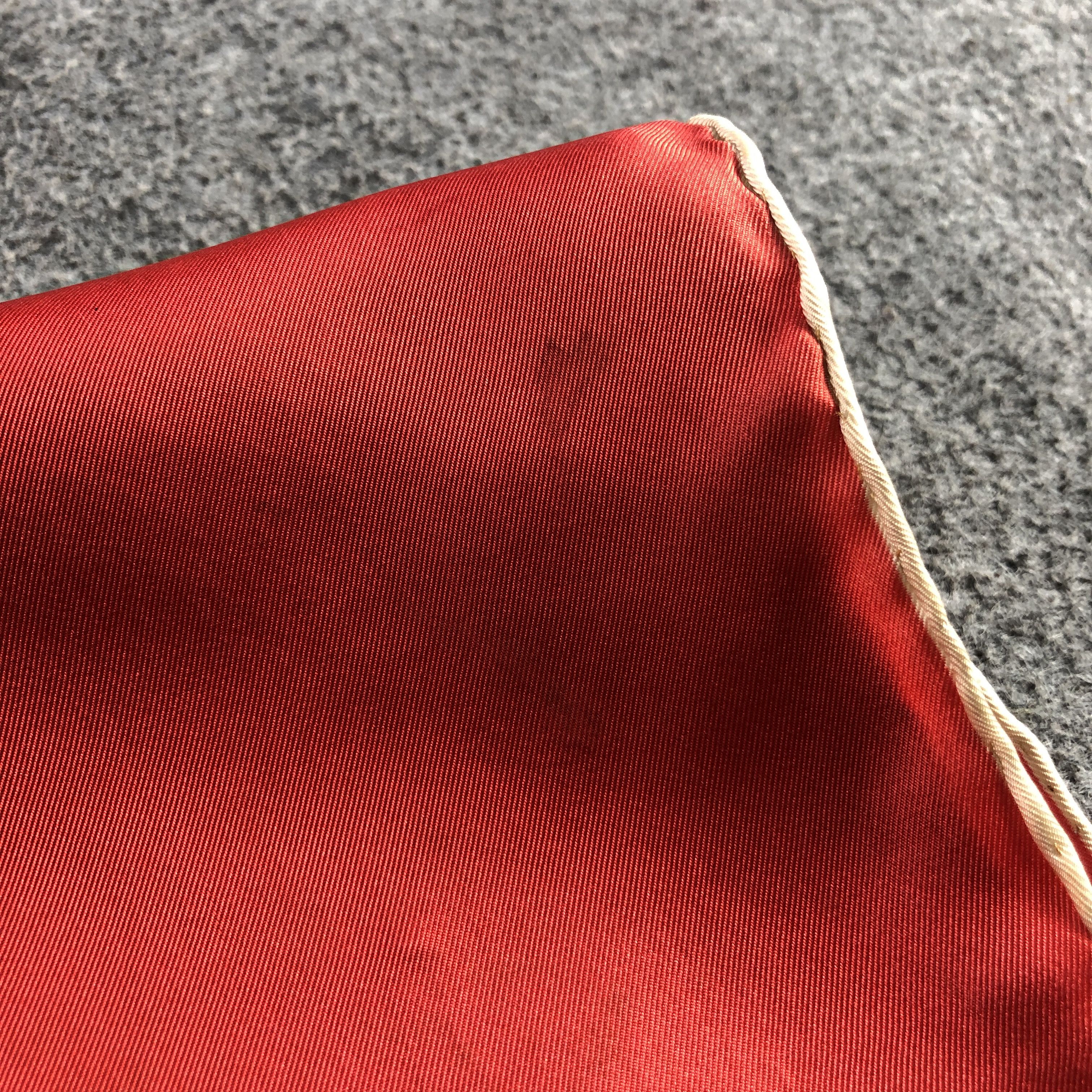 Vintage Pierre Baccara Hand Rolled Silk Scarf M1404 Size ONE SIZE - 9 Thumbnail