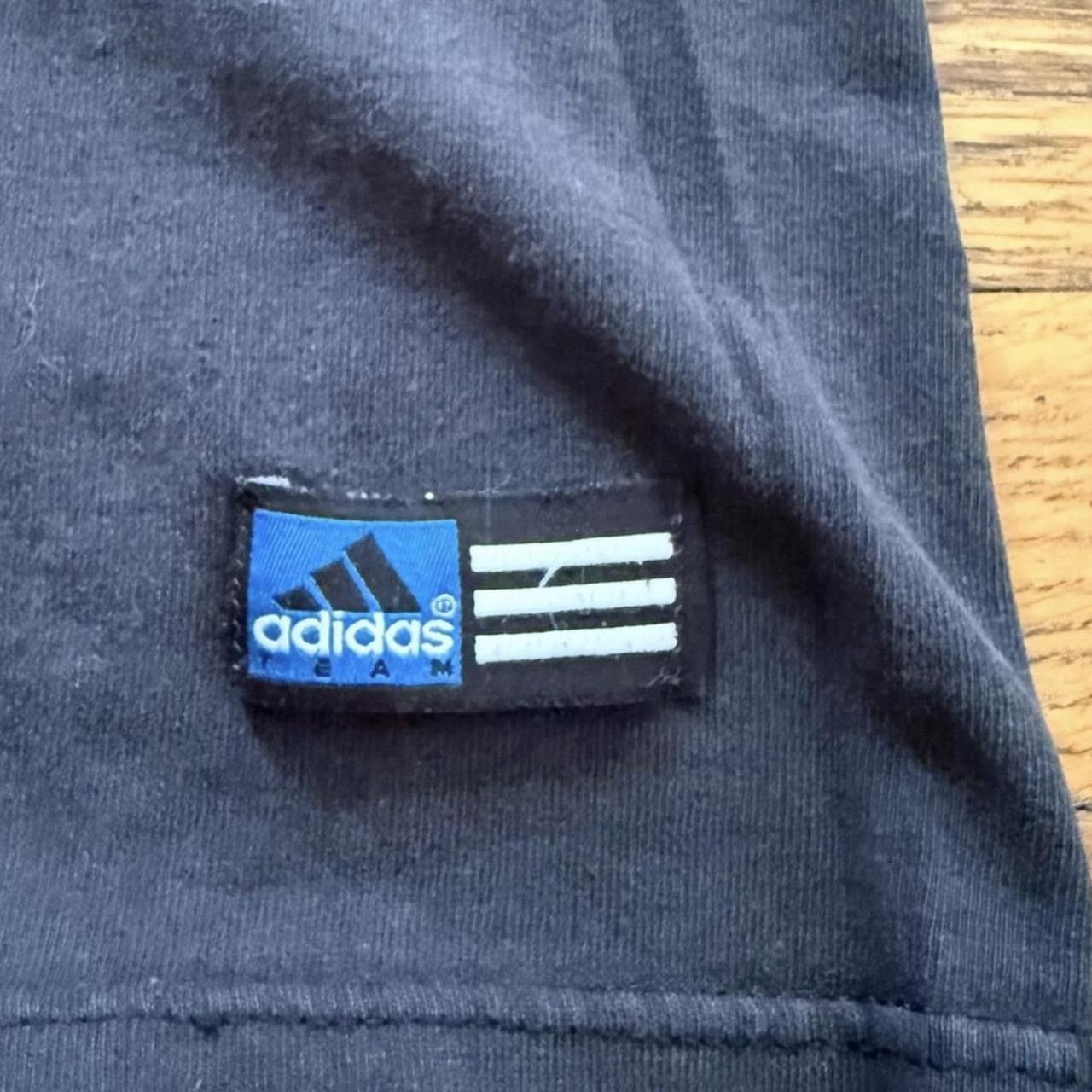 Adidas Vintage Adidas Mock-Neck Tee Size US S / EU 44-46 / 1 - 3 Thumbnail