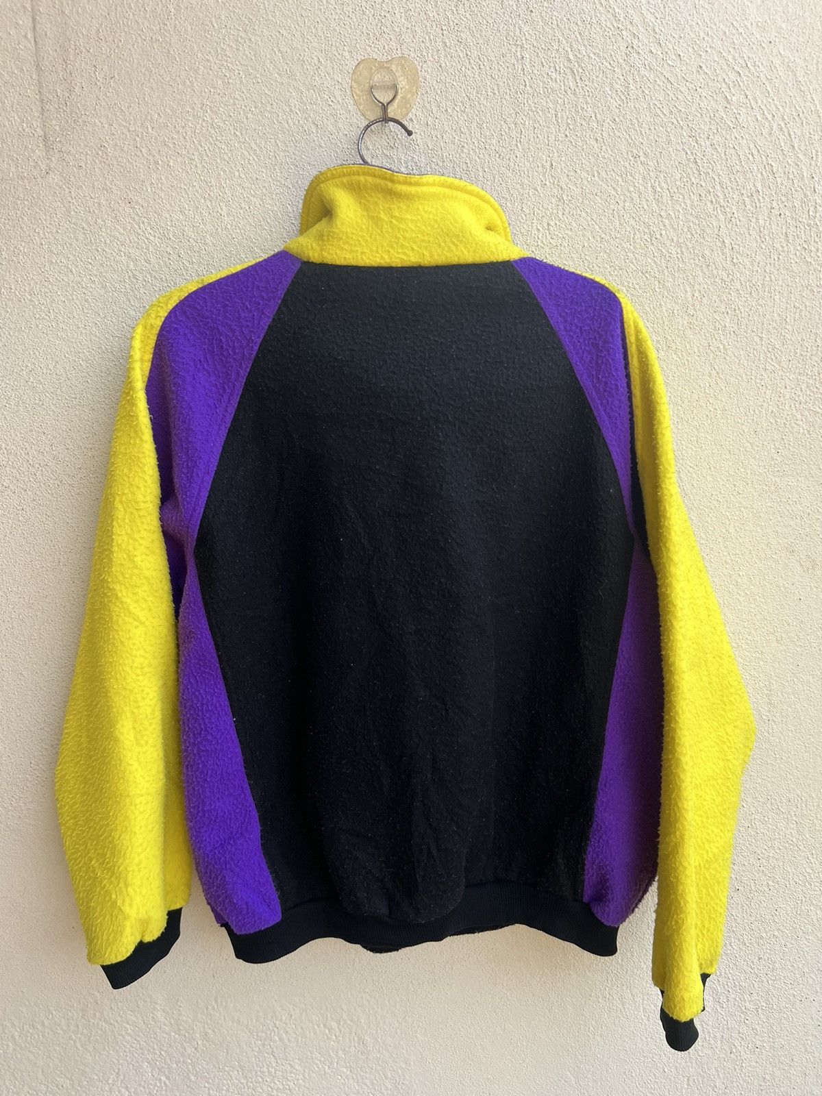 Body Glove × Vintage Vintage 90s Body Glove Colour Block Fleece Sweater Jacket Size US M / EU 48-50 / 2 - 23 Thumbnail