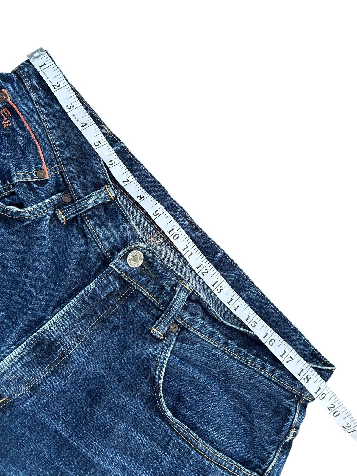 Kapital Vintage Edwin 505Z Selvedge Distressed Denim Jeans Size US 38 / EU 54 - 13 Thumbnail