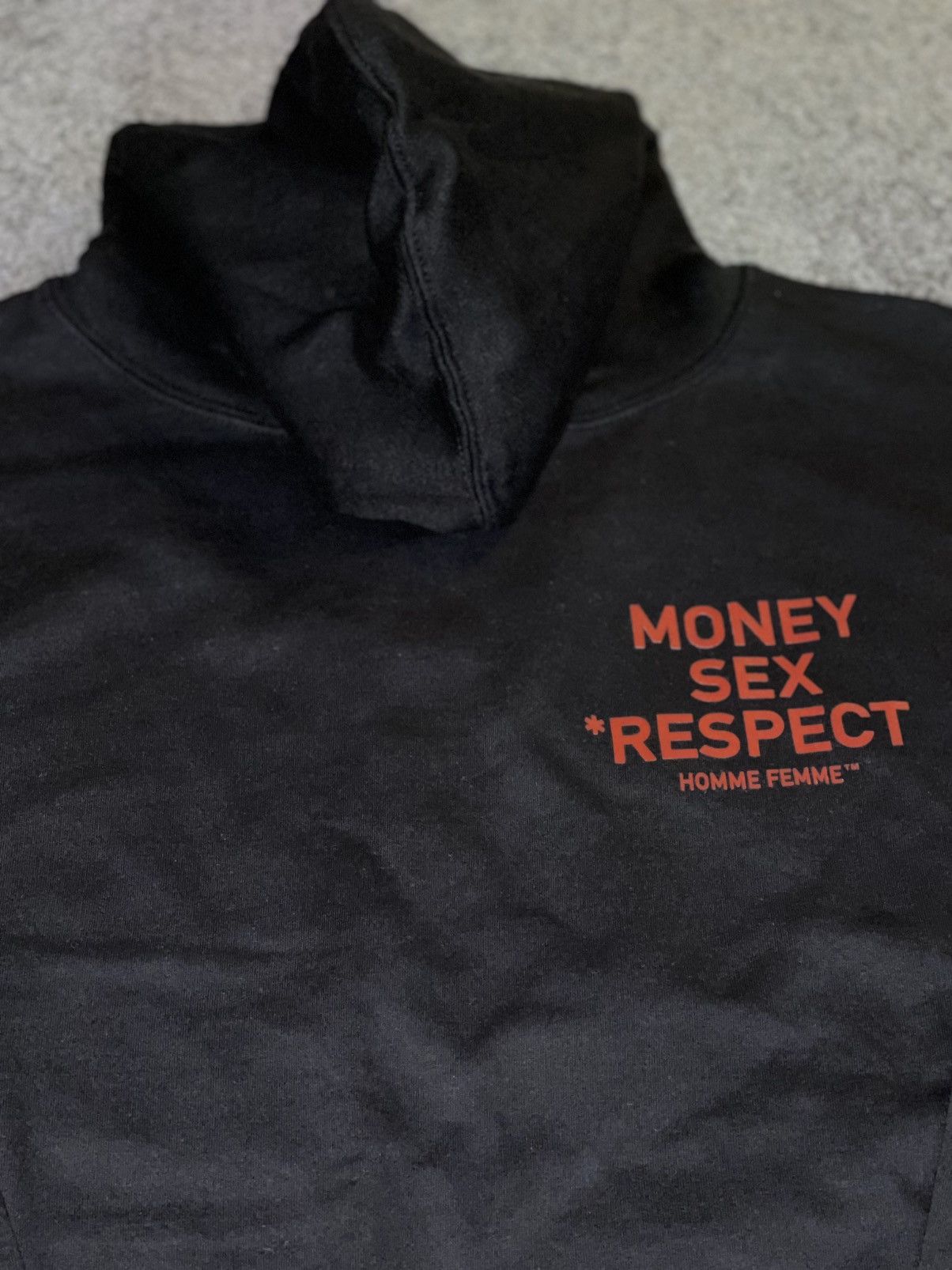 Money Sex Respect Hoodie
