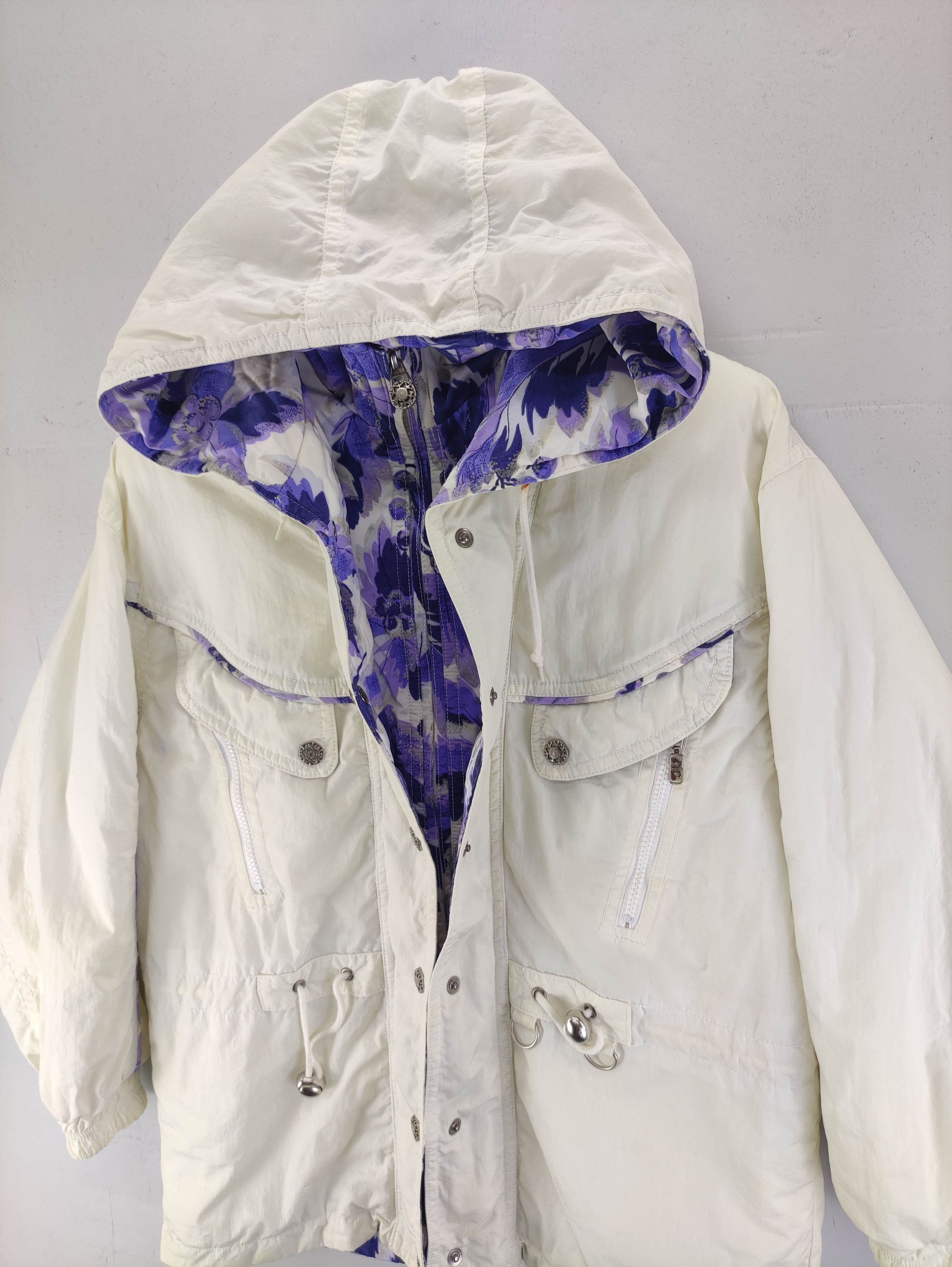 Courreges Vintage Courreges Embroidered Logo Ski Jacket Hoodie Size M / US 6-8 / IT 42-44 - 2 Thumbnail