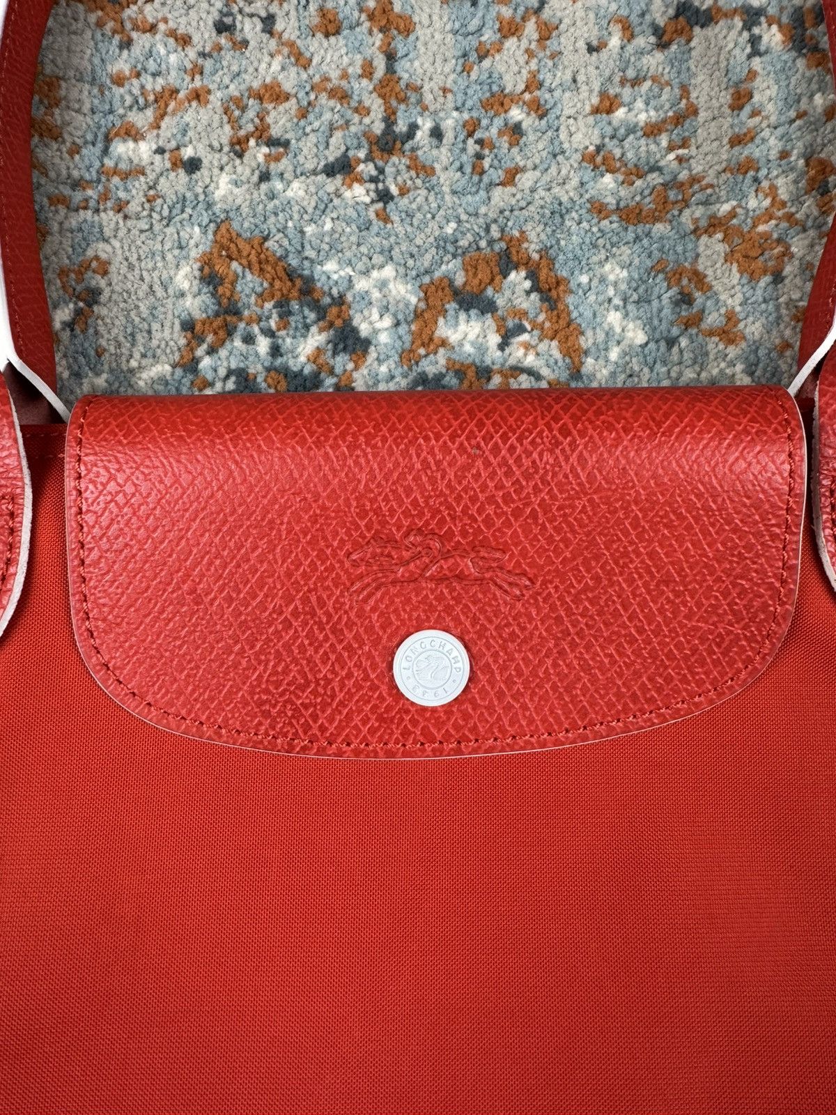 Designer Rare Longchamp Le Pilage Club shopping tote size L bag Size ONE SIZE - 9 Thumbnail