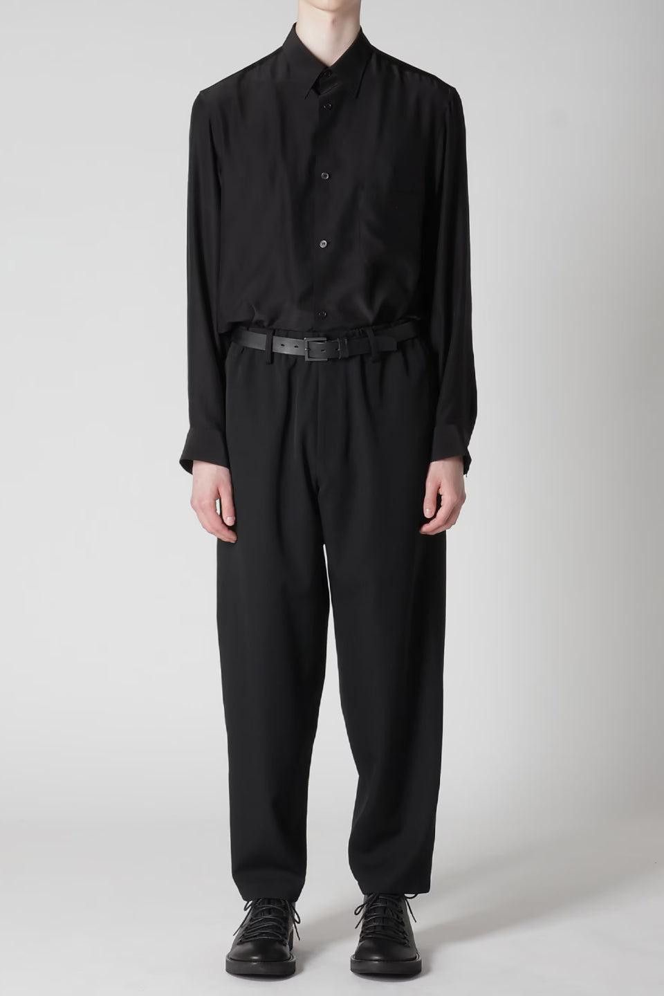 Yohji Yamamoto Yohji Yamamoto Pour Homme 24aw Wool Gabardine W Stitch Pants Size US 32 / EU 48 - 3 Thumbnail