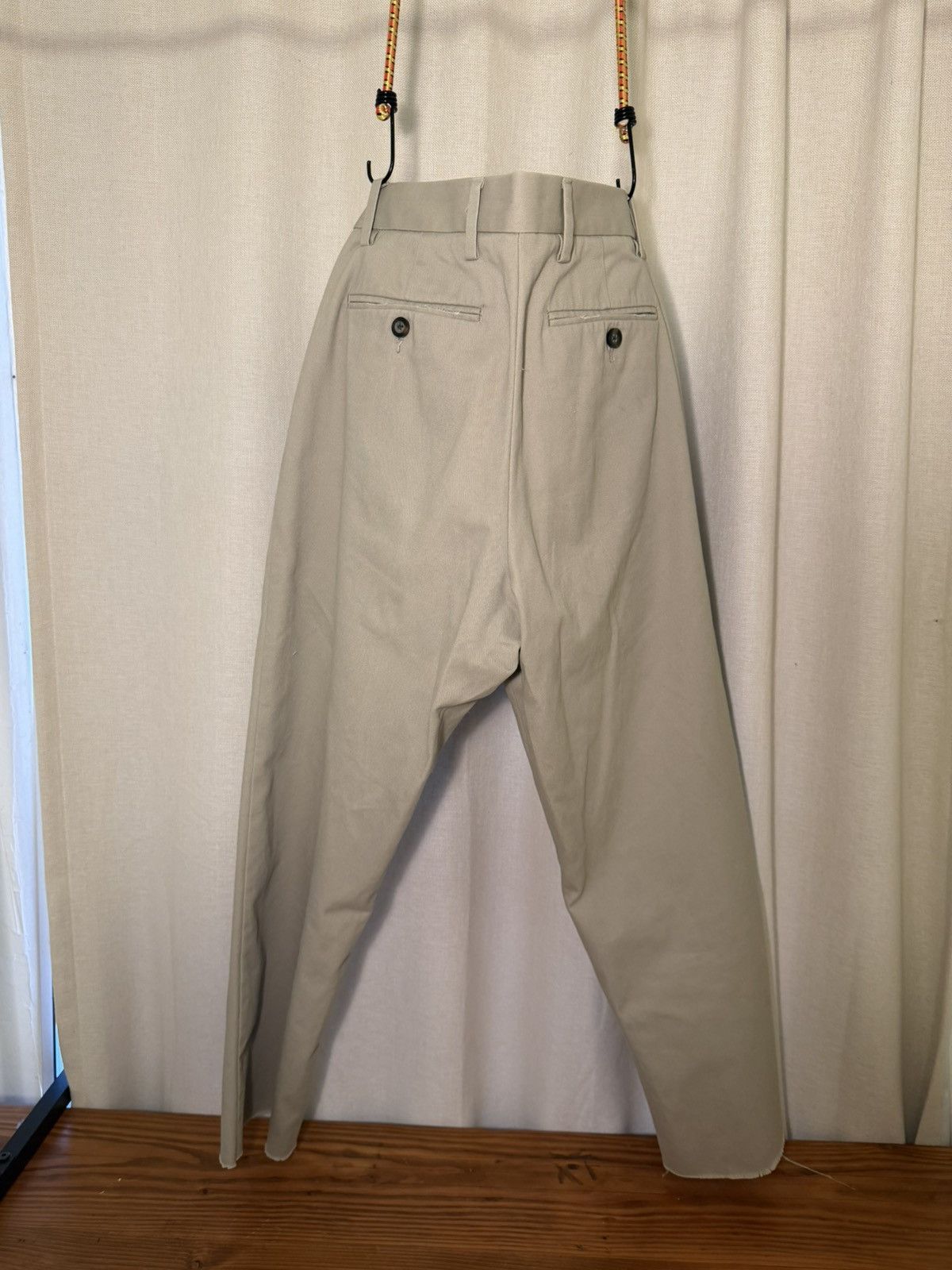 Libertine Libertine Graphic Face Print Pants – Khaki Crops | 30 waist Size US 30 / EU 46 - 2 Thumbnail