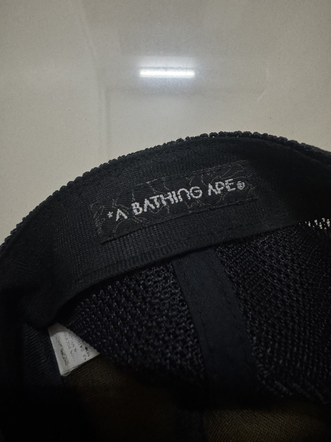 Bape Bape 2000s Sta logo Swarovski trucker hat Size ONE SIZE - 2 Thumbnail