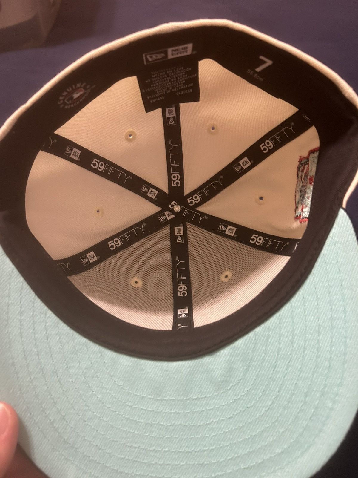 New Era Seattle Mariners/Kraken Crossover Fitted Hat Size 7 Size ONE SIZE - 3 Thumbnail