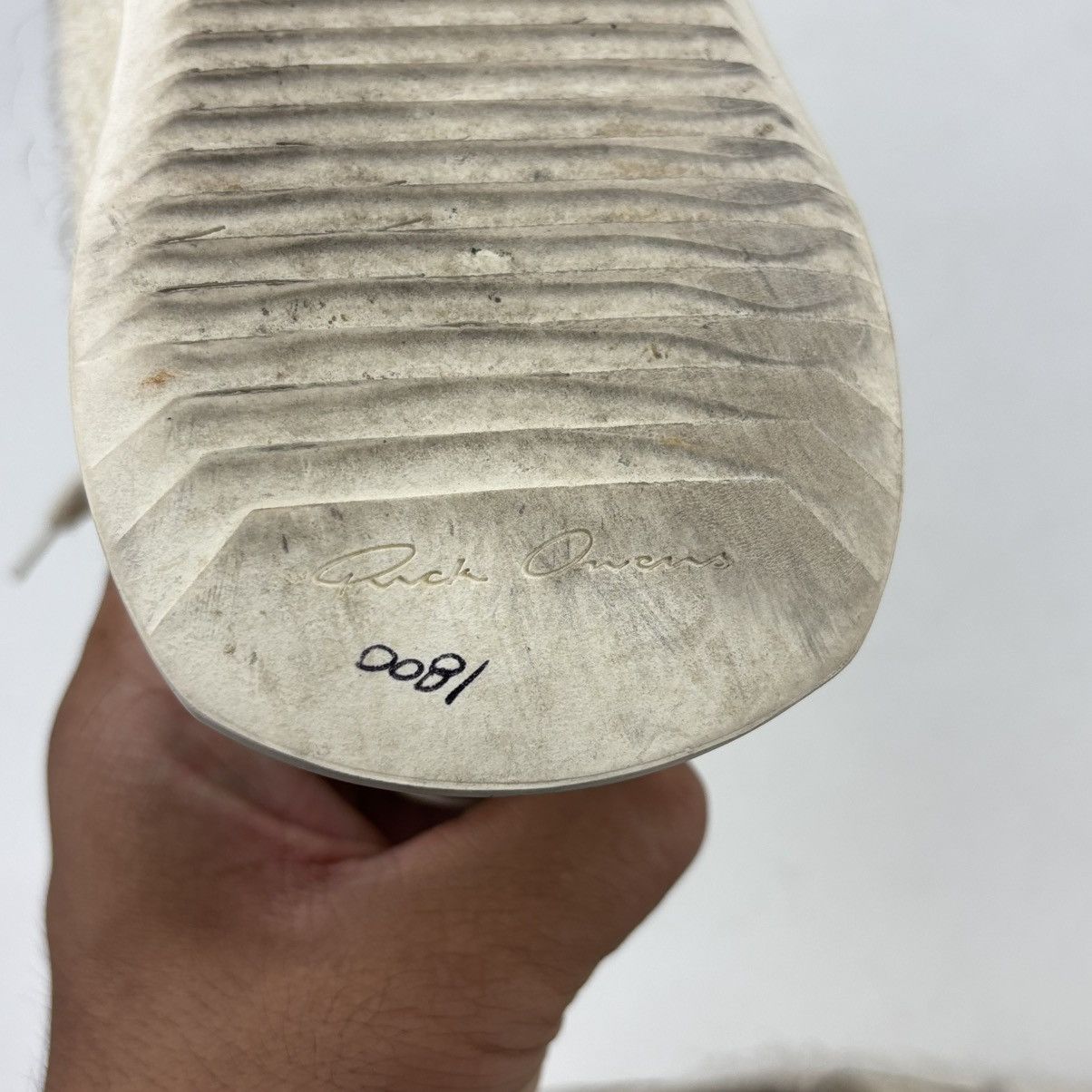 Rick Owens Rick Owens Fall 2018 Lace Up Runners Size US 5 / IT 35 - 9 Thumbnail