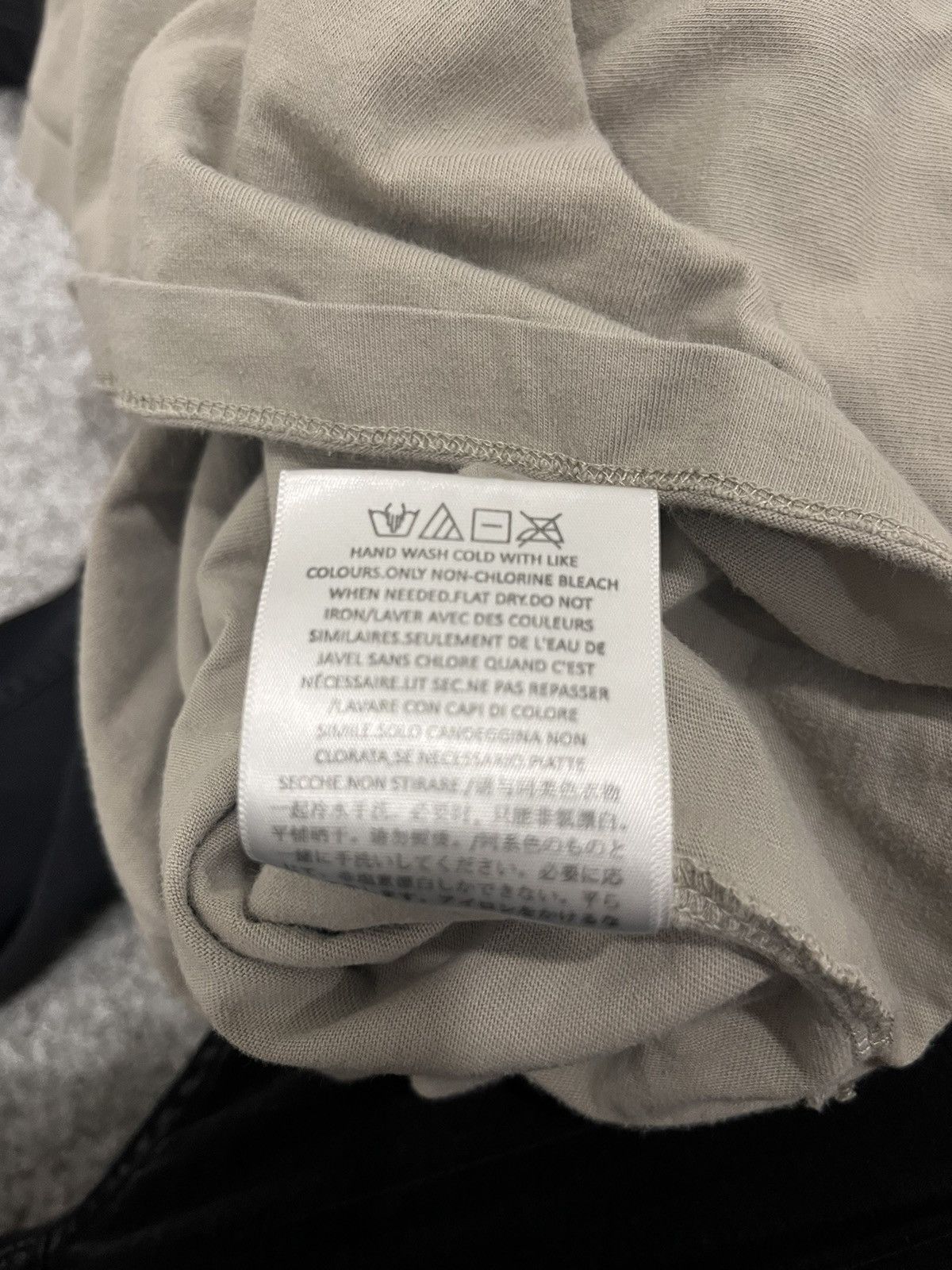 Essentials × Fear of God Fear of God Essentials Tee Grey Size US M / EU 48-50 / 2 - 5 Thumbnail