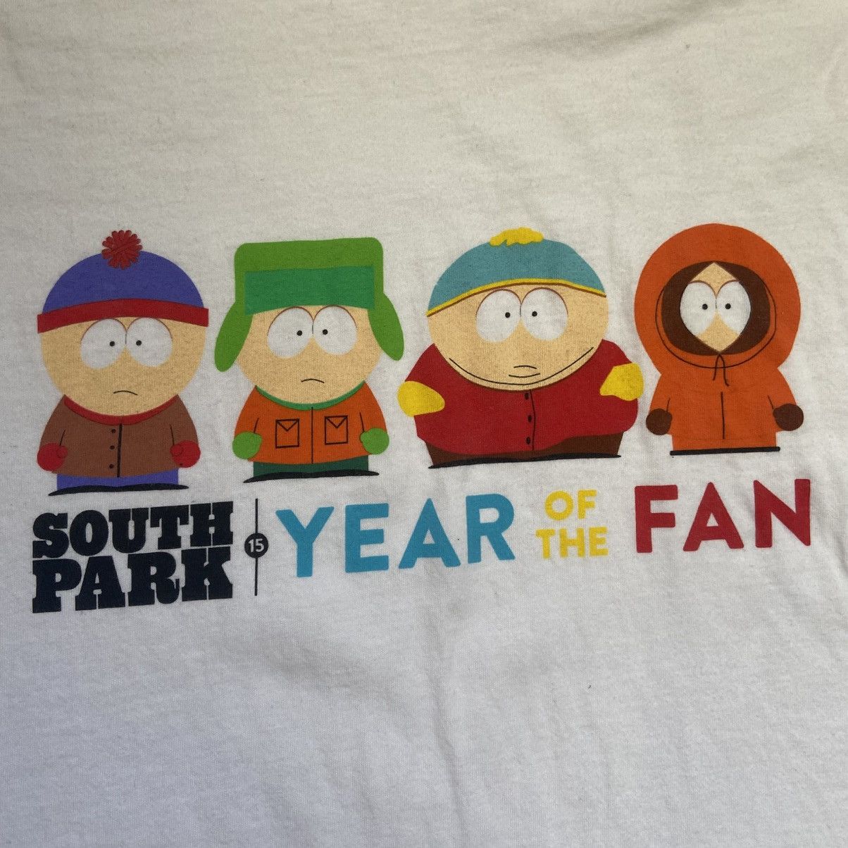 Vintage South Park Year of the Fan Comedy Central Vintage T-Shirt XL Size US XL / EU 56 / 4 - 5 Thumbnail