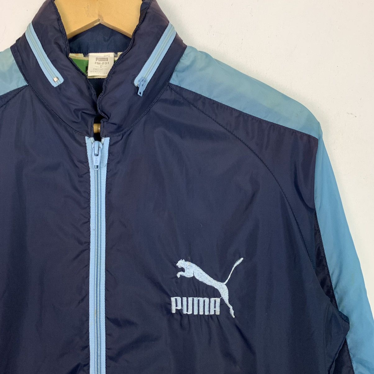 Puma × Vintage Puma Vintage 80s Rare PUMA Side Tape Jacket Size US S / EU 44-46 / 1 - 5 Thumbnail