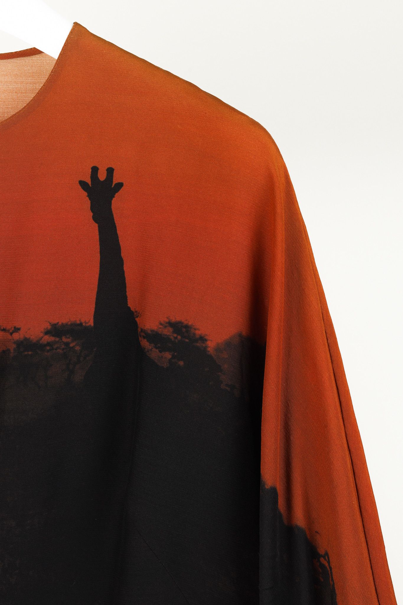 Akris Akris Sunset Giraffe Print Top Size L / US 10 / IT 46 - 4 Thumbnail