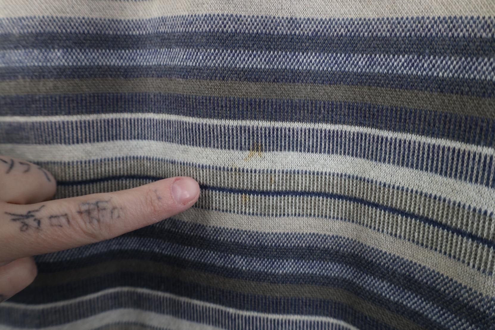 Vintage Vintage 90s Streetwear Striped Knit Collared Golf Polo Shirt Size US XL / EU 56 / 4 - 4 Thumbnail
