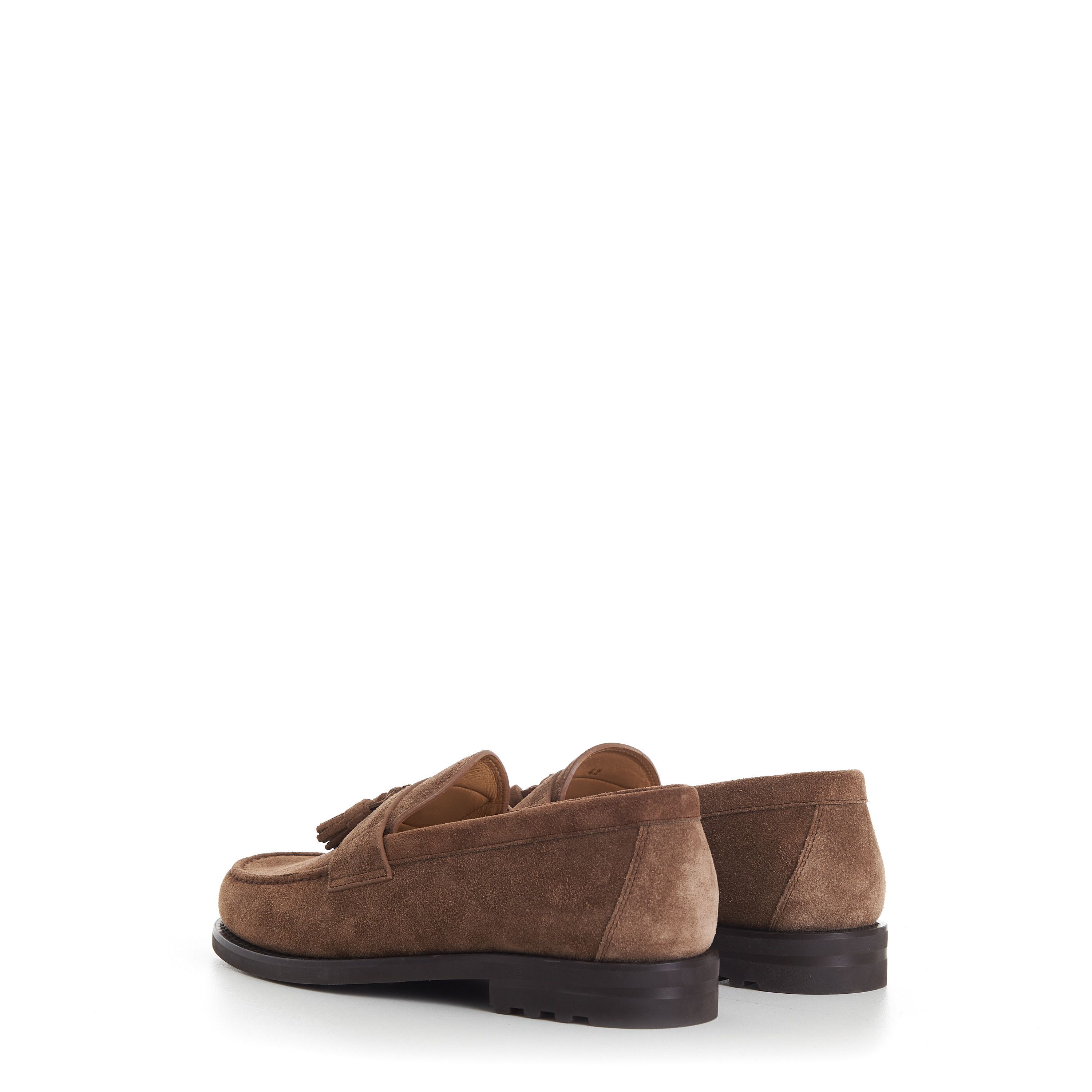 Brunello Cucinelli Suede Loafers With Tassel Size US 9.5 / EU 42-43 - 5 Thumbnail