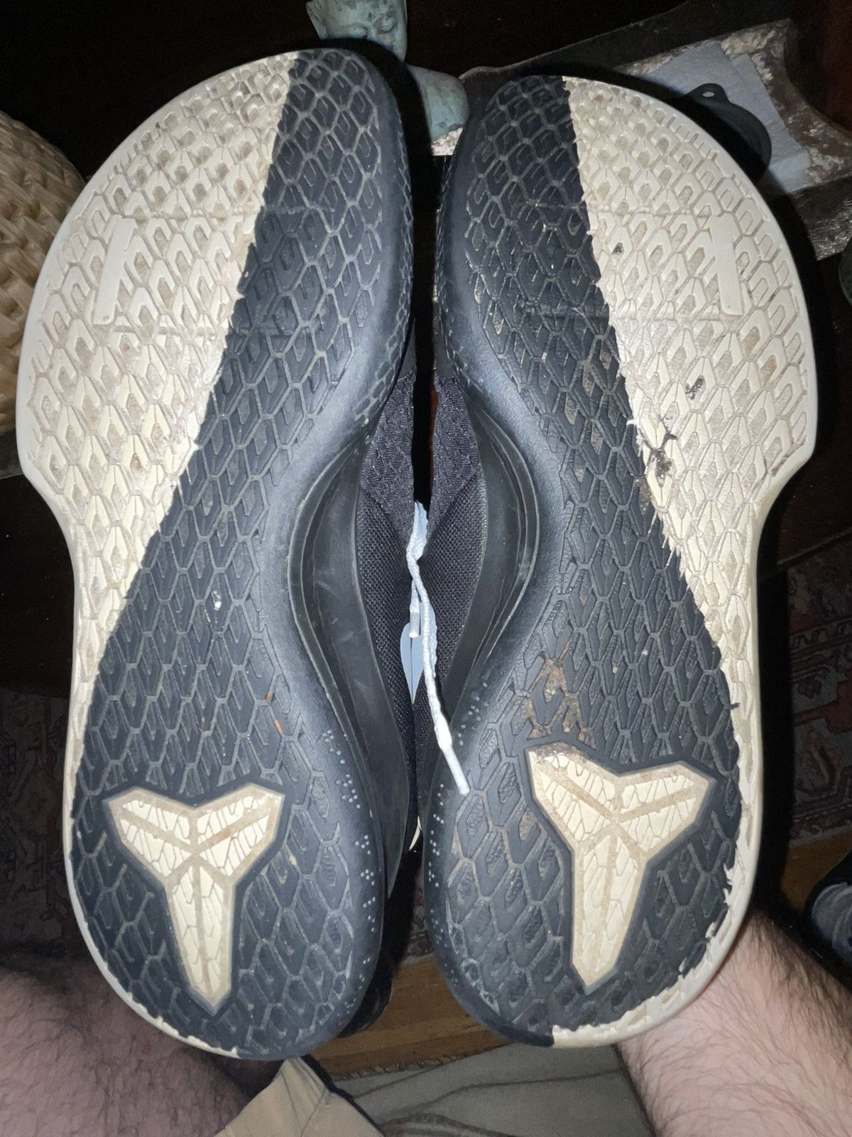 Nike Nike Mamba Fury ‘Snakeskin’ - Black Smoke Grey Kobe Size 12 Size US 12 / EU 45 - 5 Thumbnail