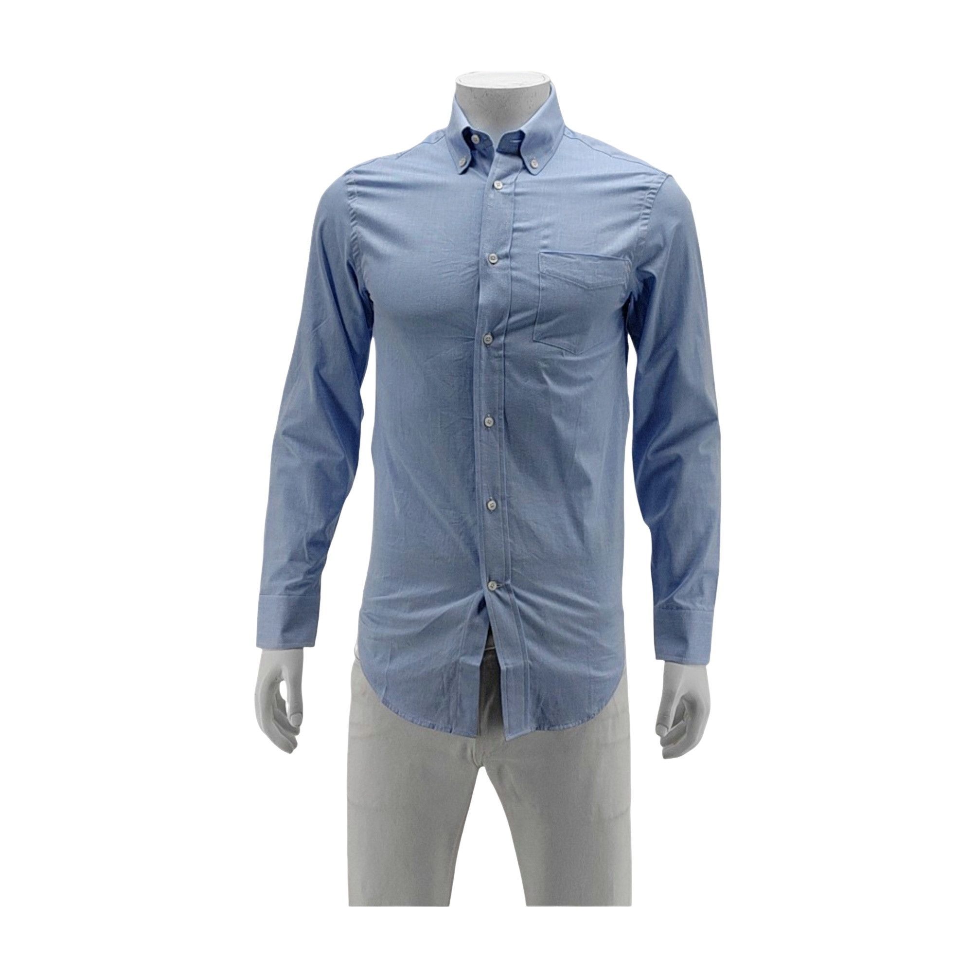 Coach Coach Blue Cotton Button Down Shirt S Size US S / EU 44-46 / 1 - 1 Thumbnail