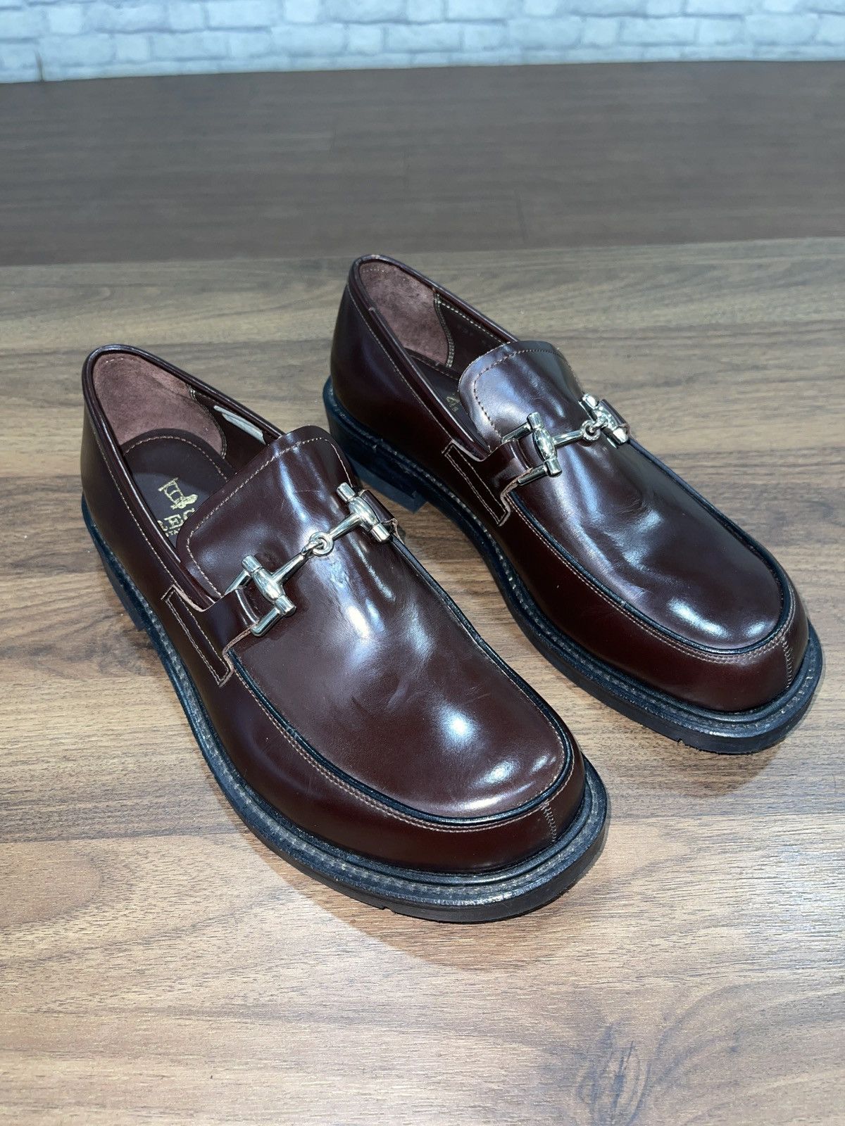 Japanese Brand REGAL HORSEBIT BROWN LOAFERS Size US 8 / EU 41 - 1 Thumbnail
