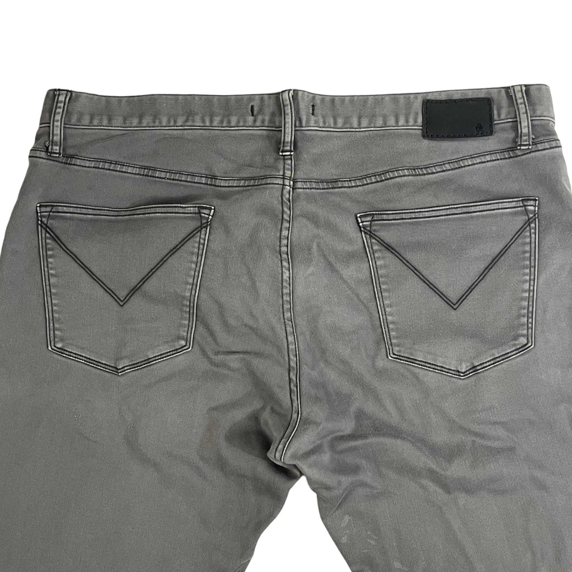 John Varvatos John Varvatos Mens Size 38 Bowery Slim Straight Gray Jeans Size US 38 / EU 54 - 4 Thumbnail
