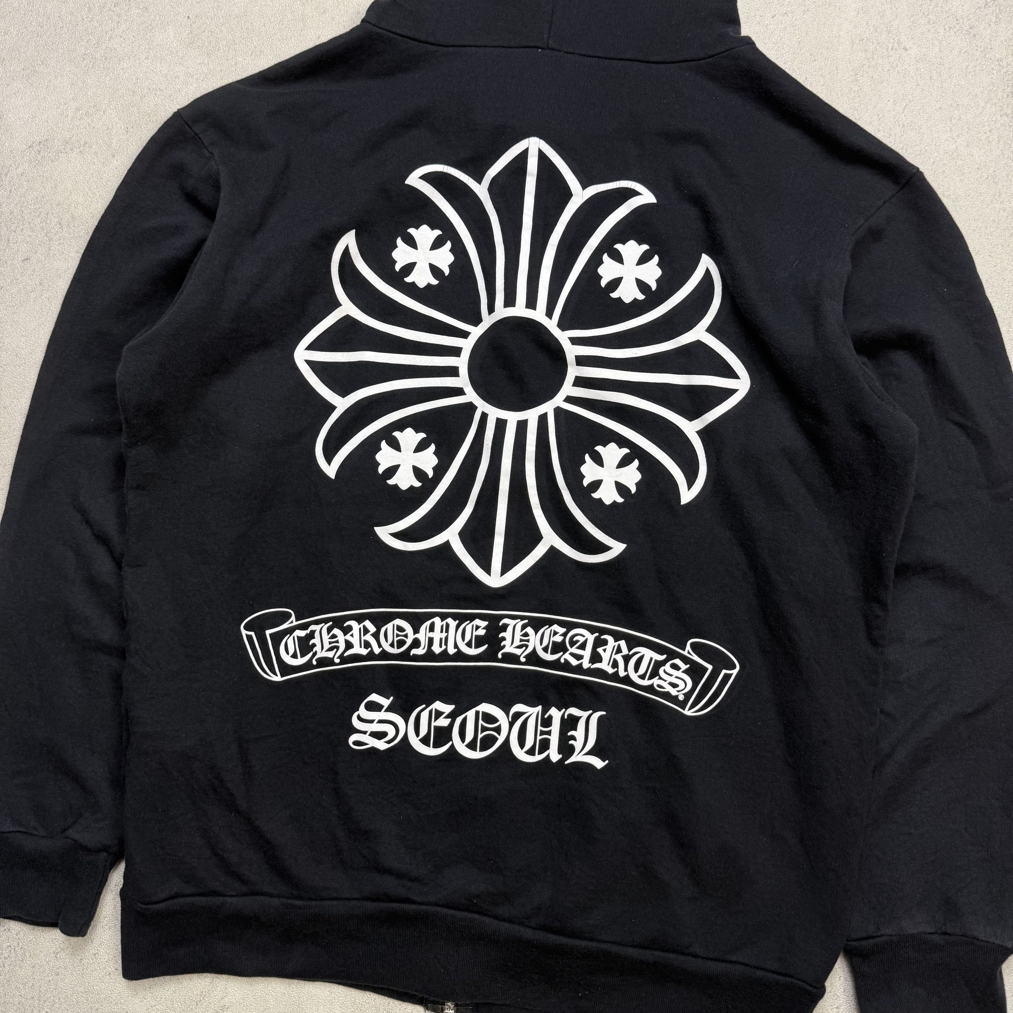 Chrome Hearts Chrome Hearts Horseshoe Seoul Exclusive Zip Up Hoodie Size US L / EU 52-54 / 3 - 2 Thumbnail