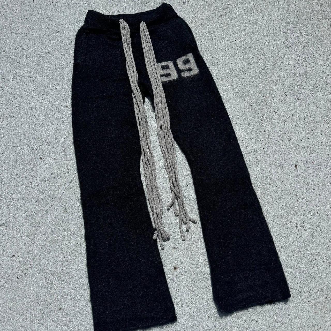 Other Brand new Brainwashed Multicord Black Mohair Pants Size US 27 - 3 Thumbnail