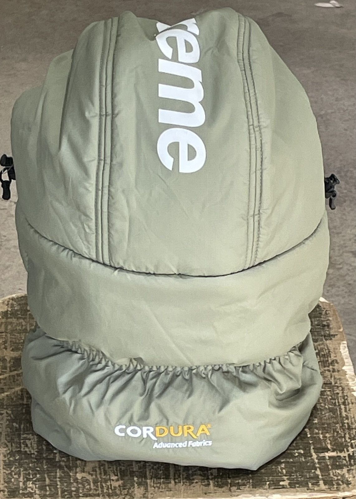Supreme Supreme Cordura Puffer Light Olive Size ONE SIZE - 6 Thumbnail