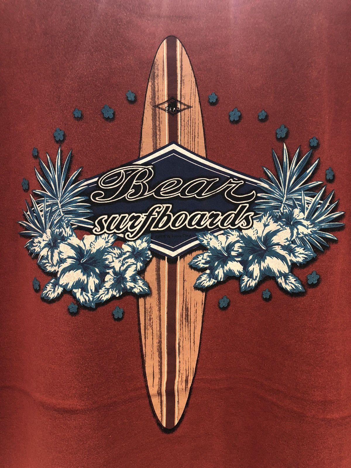 Japanese Brand Vintage 90s Surf Bear Big Logo X Surf Wear Tshirt Size US L / EU 52-54 / 3 - 3 Thumbnail