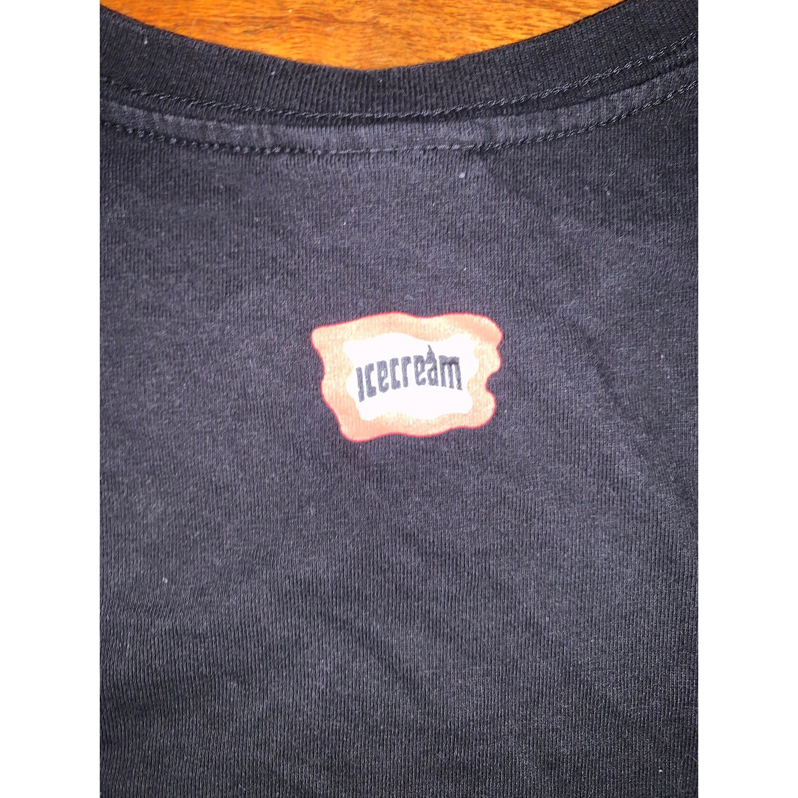 Icecream ICECREAM Skater Grim Reaper Graphic T Mens Black Y2K Large Size US L / EU 52-54 / 3 - 7 Thumbnail