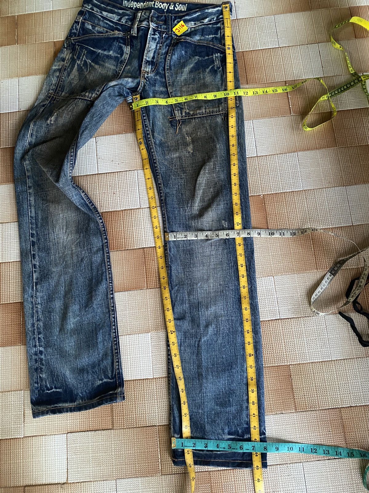 Beauty Beast × Hysteric Glamour × PPFM Vintage ibs straight cut denim Size US 32 / EU 48 - 8 Thumbnail