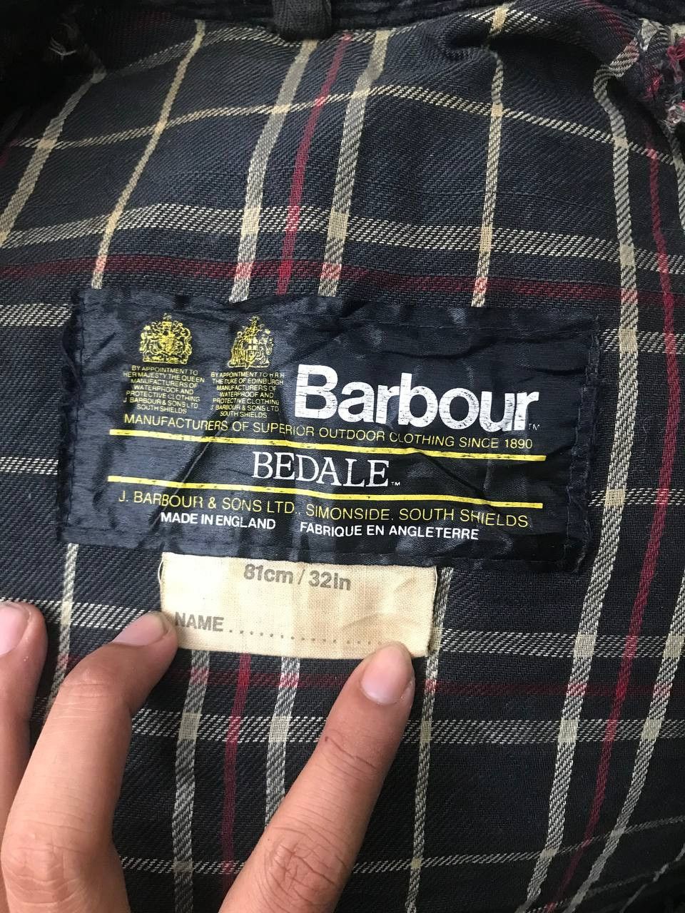 Barbour × Vintage Vintage Barbour m65 Jacket Size US M / EU 48-50 / 2 - 4 Thumbnail