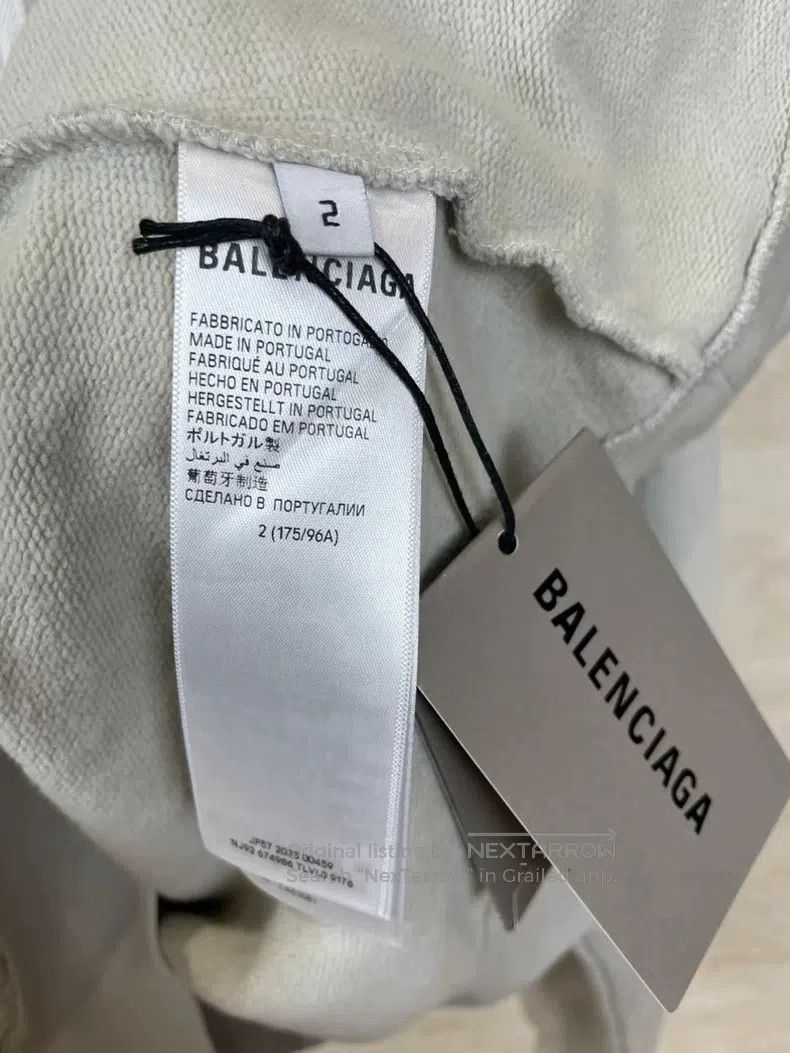 Balenciaga Balenciaga Gray City Limited Hoodie Size US M / EU 48-50 / 2 - 5 Thumbnail