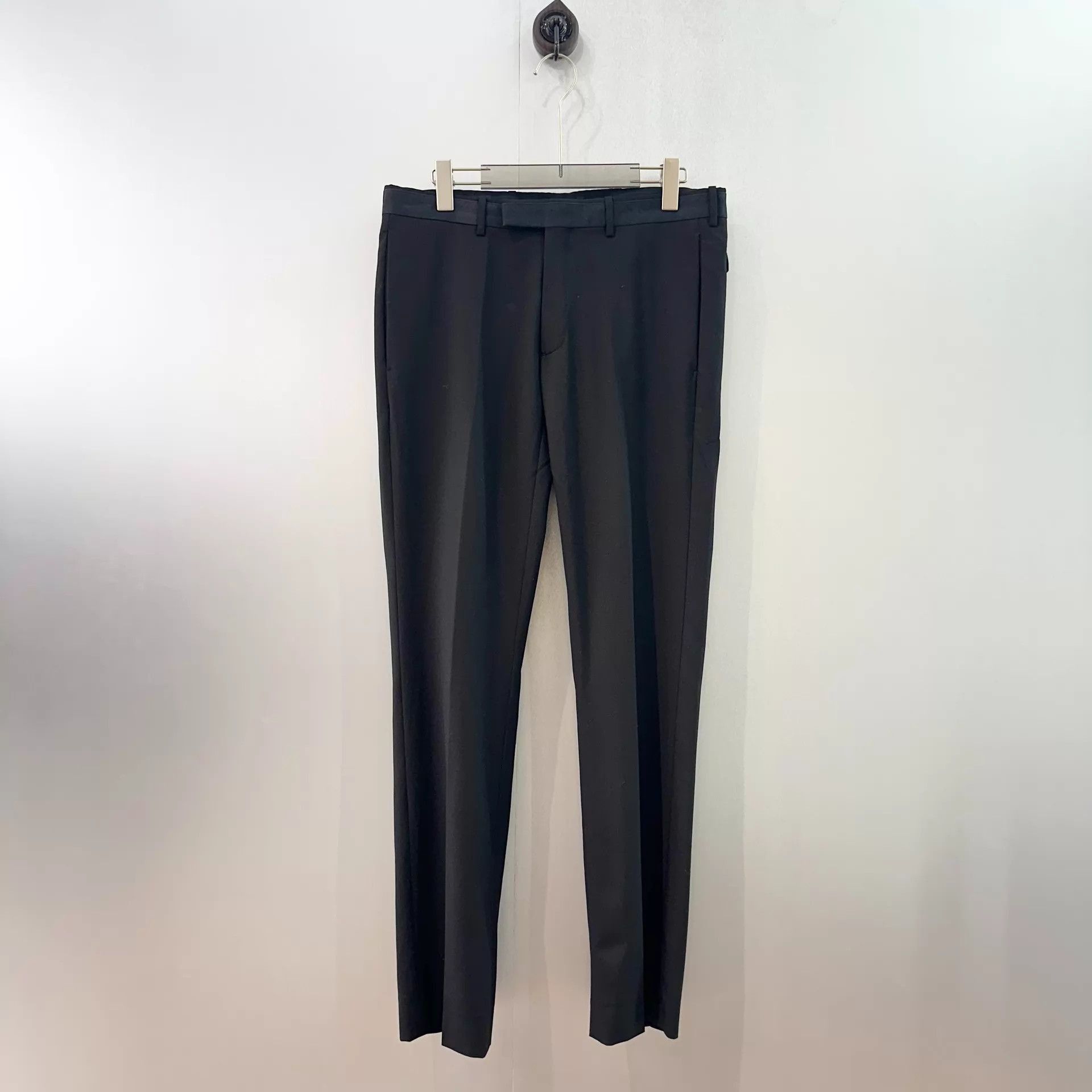 Dior Black Straight-Leg Casual Pants Size 30 Size US 30 / EU 46 - 1 Thumbnail