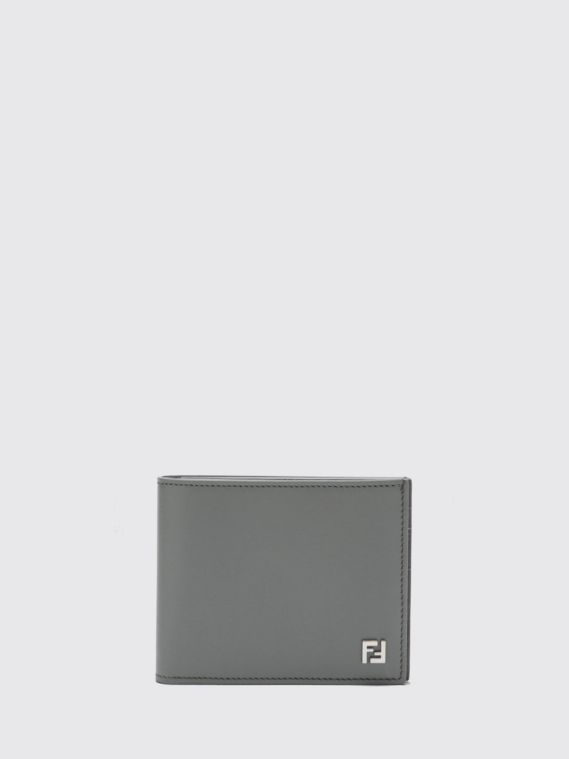Fendi Fendi Wallet Men Grey Size ONE SIZE - 1 Thumbnail