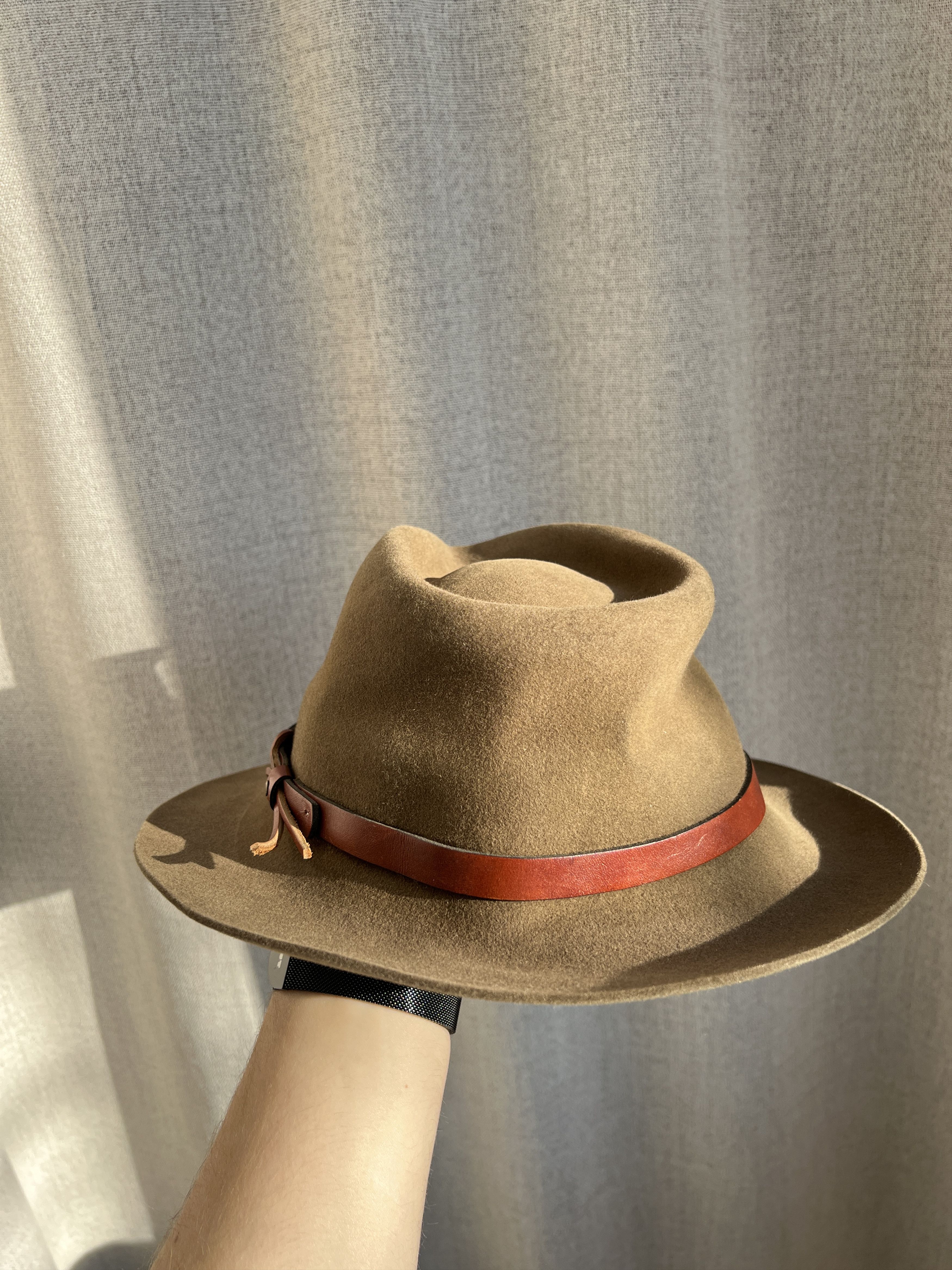 John B. Stetson Gun Club Catera Felt Cowboy Western Hat