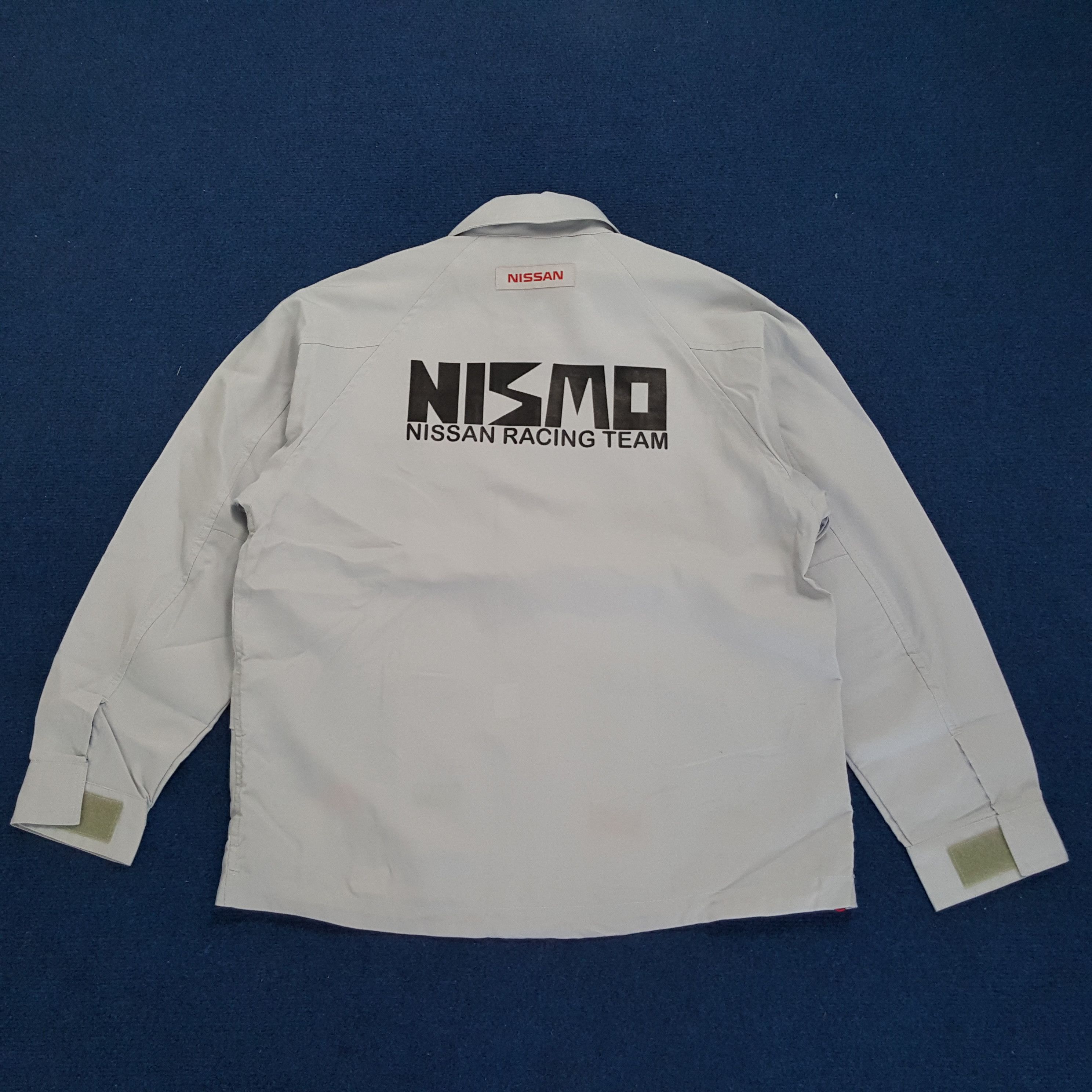 Japanese Brand × Vintage Vintage Nismo Nissan Racing Team Japan Motorsports Jacket Size US M / EU 48-50 / 2 - 1 Thumbnail