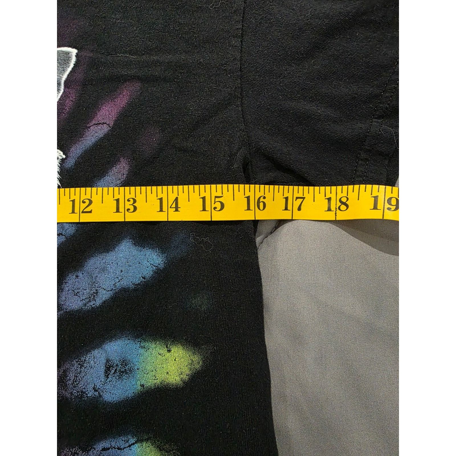 Other DOM Brand Black Let's Get Weird Psychedelic Cat Graphic T-Sh Size US S / EU 44-46 / 1 - 2 Thumbnail